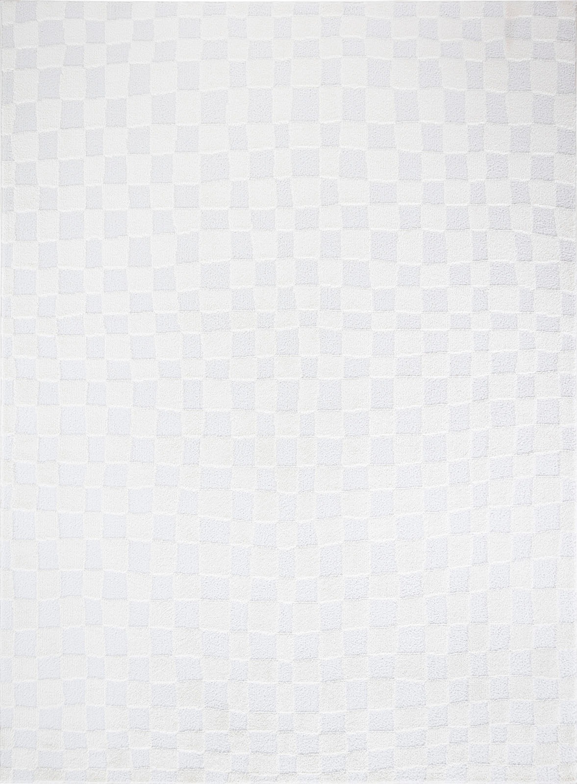 Livabliss Teppich »GIJON« rechteckig 14 mm Höhe Skandinavischer Teppich mit Karomuster, Kurzflor Wohnzimmerteppich