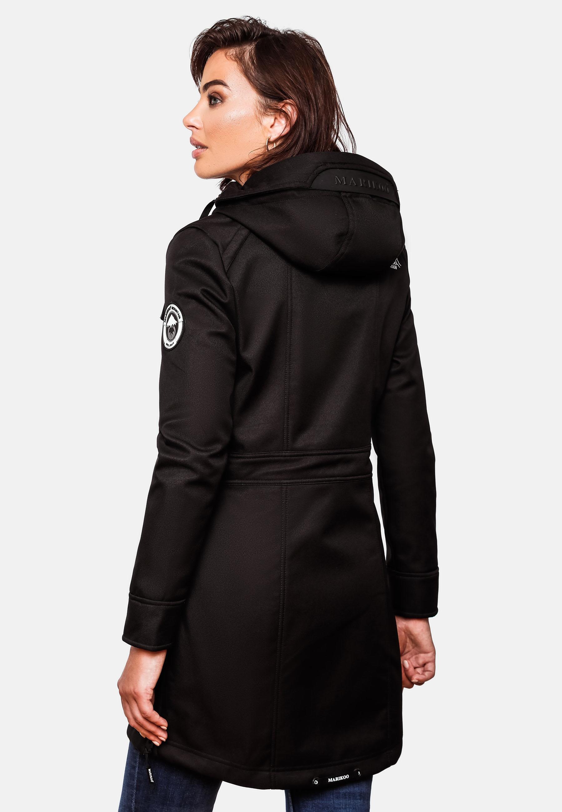 Marikoo Funktionsparka »Funktionsmantel Racquellee« mit Kapuze