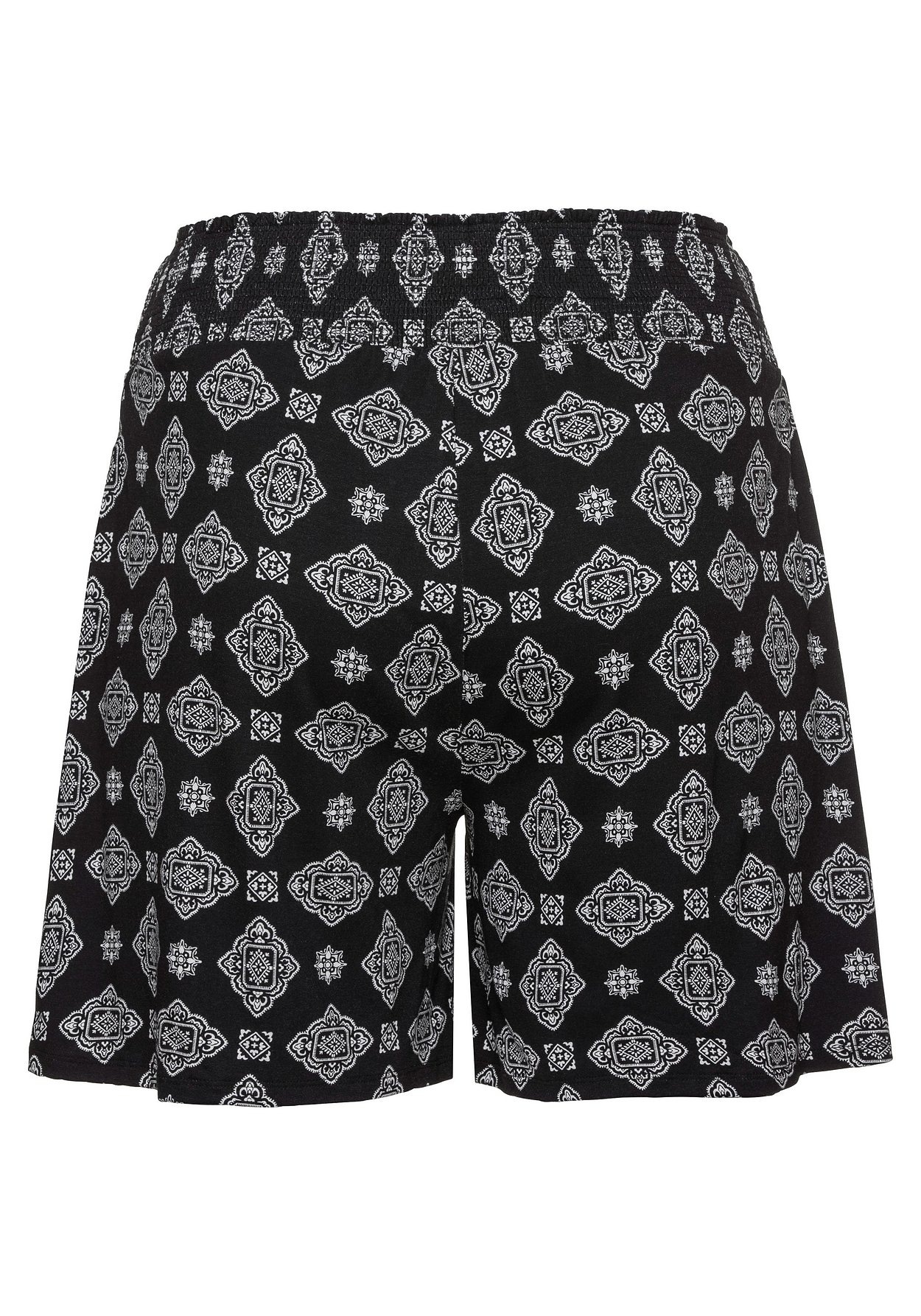 Sheego Shorts »Strandshorts mit Smokbund und zwei Taschen«