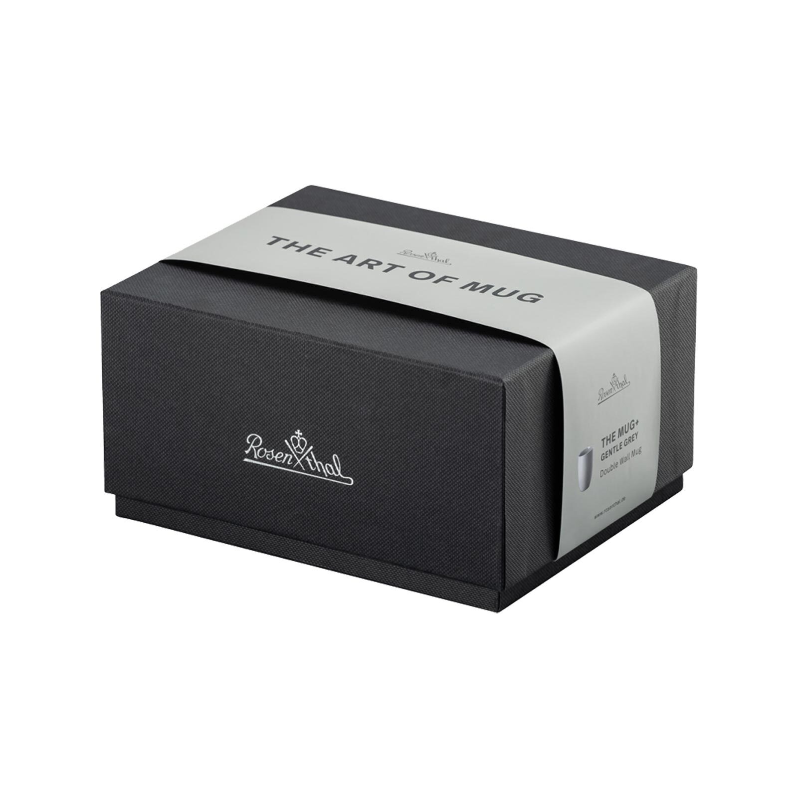 Rosenthal Becher »Doppelwandiger Becher The Mug+ Gentle Grey 300 ml hellgrau«