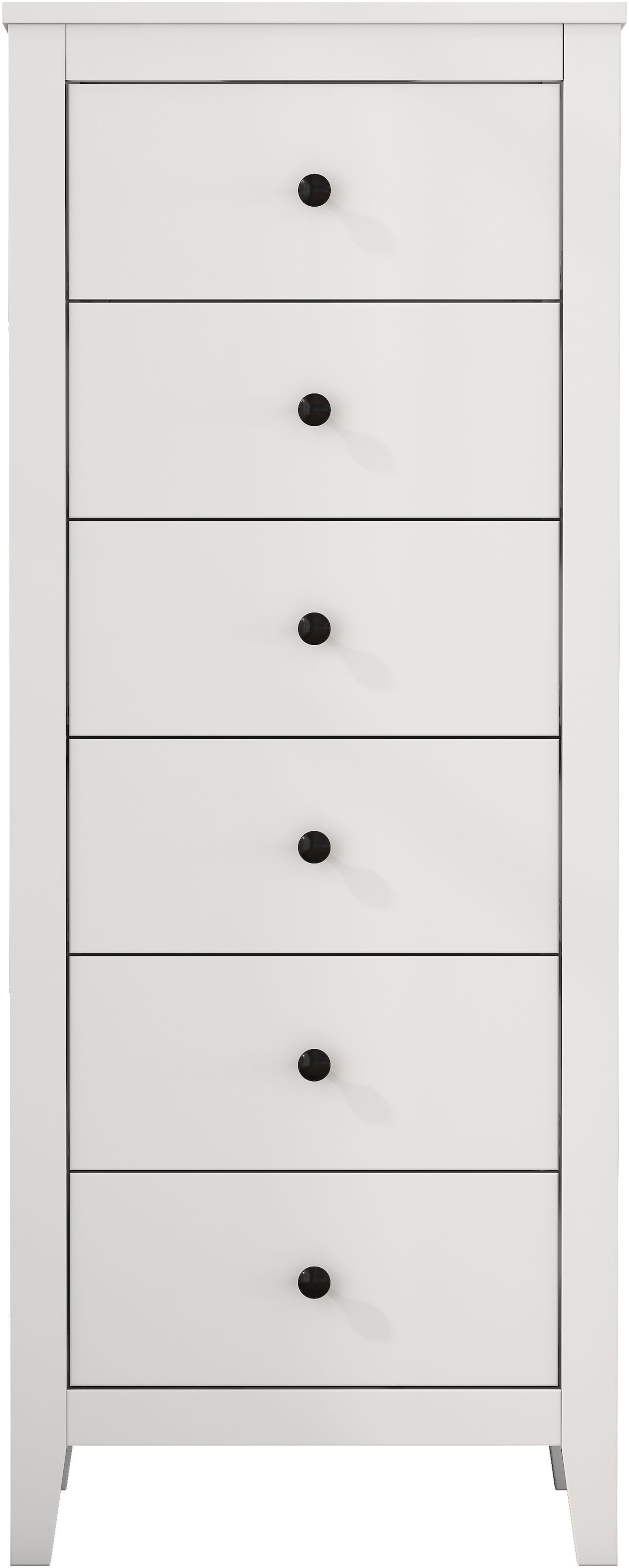 OTTO home Kombikommode »Borkum Sideboard Anrichte mit 6 Schubladen Landhaus weiß Bestseller« hochwertige Griffe aus Metall, 