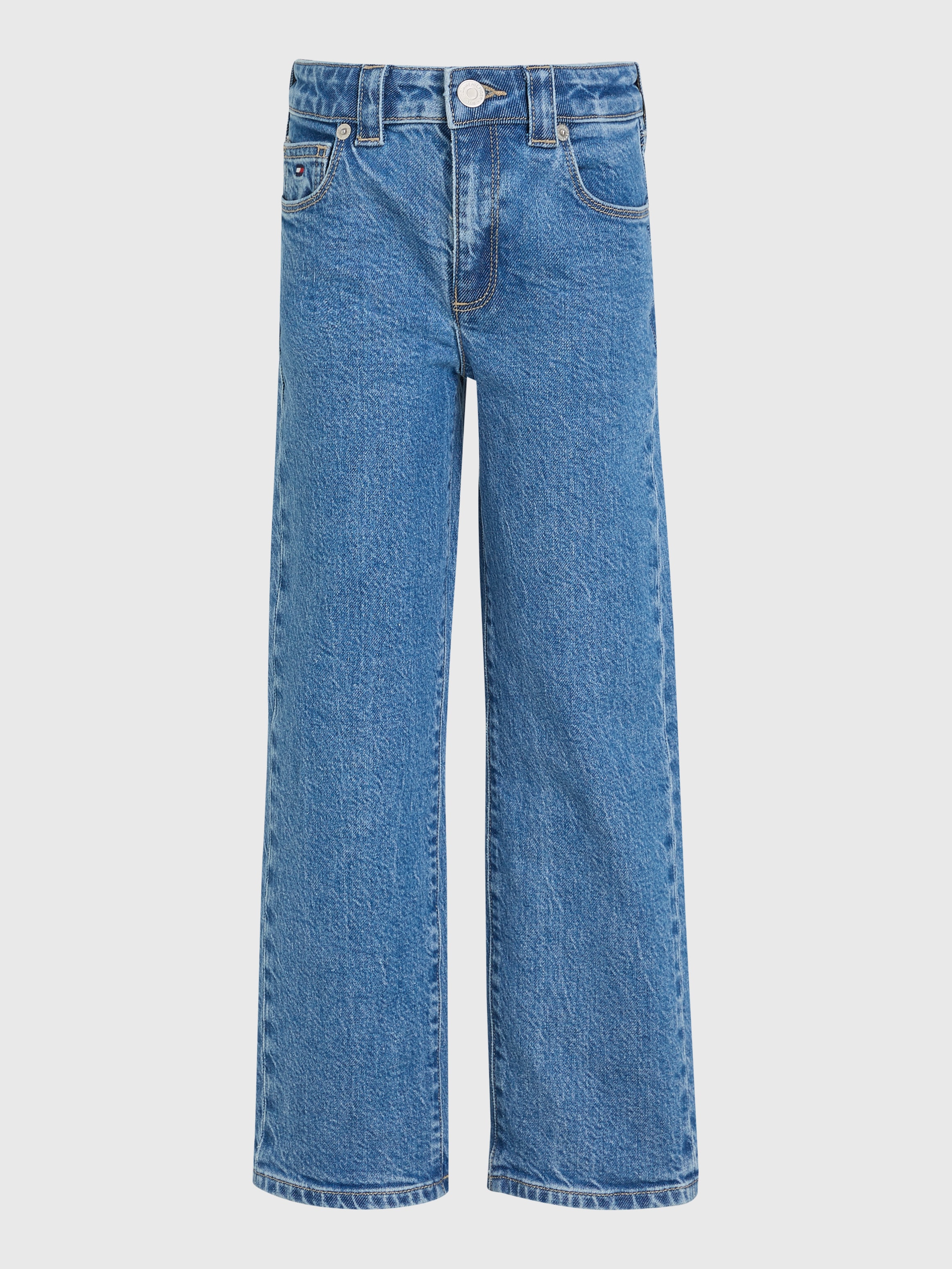 Tommy Hilfiger Bootcut-Jeans »GIRLFRIEND COMFORT DENIM«, Kinder bis 16 Jahre im 5-Pocket-Style