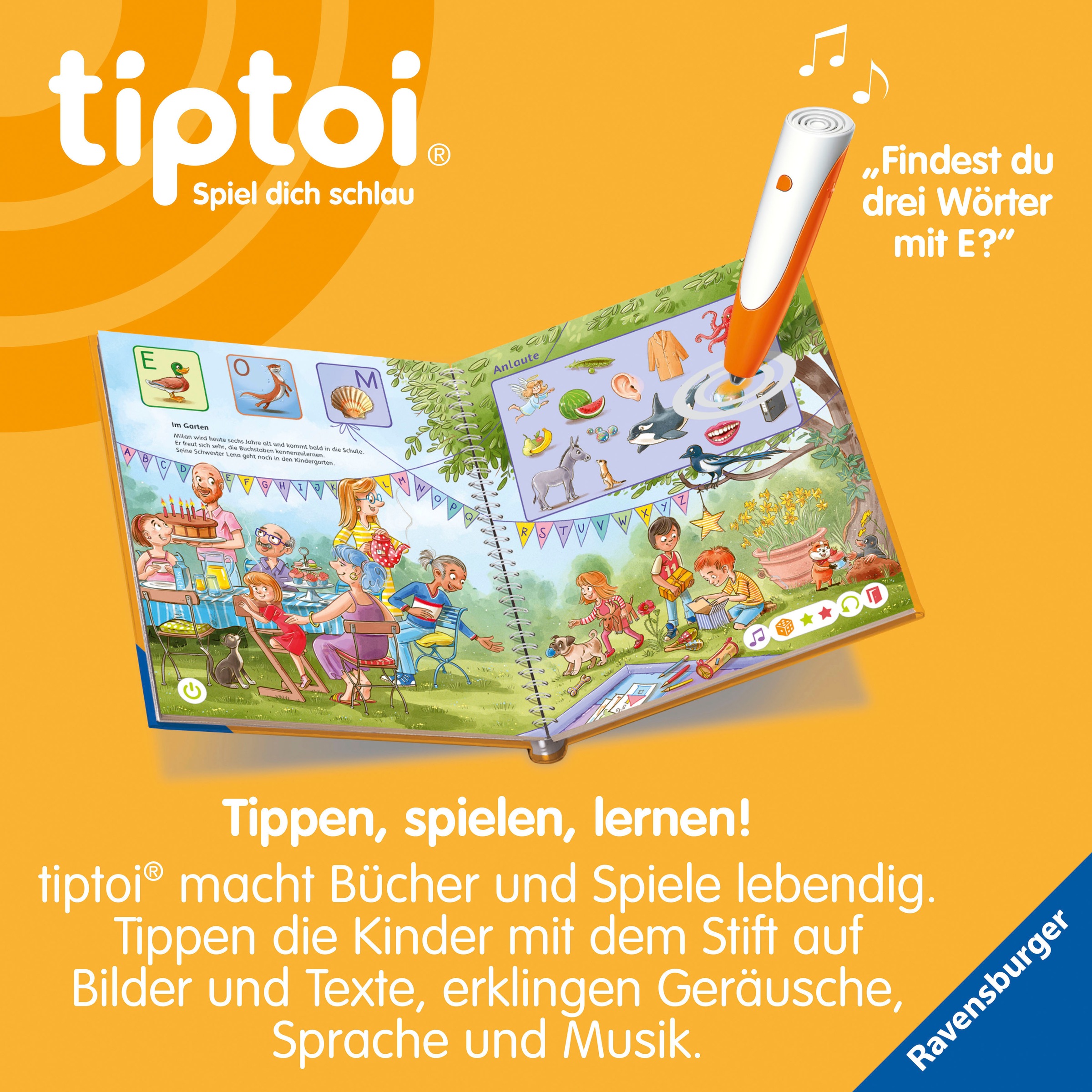 Ravensburger Buch »tiptoi® Buchstaben«, Made in Europe