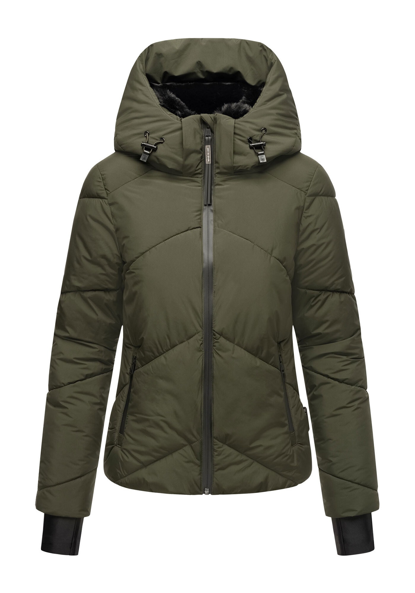 Marikoo Winterjacke »Marikoo Simaraa kurze Damen Winter Steppjacke N007«