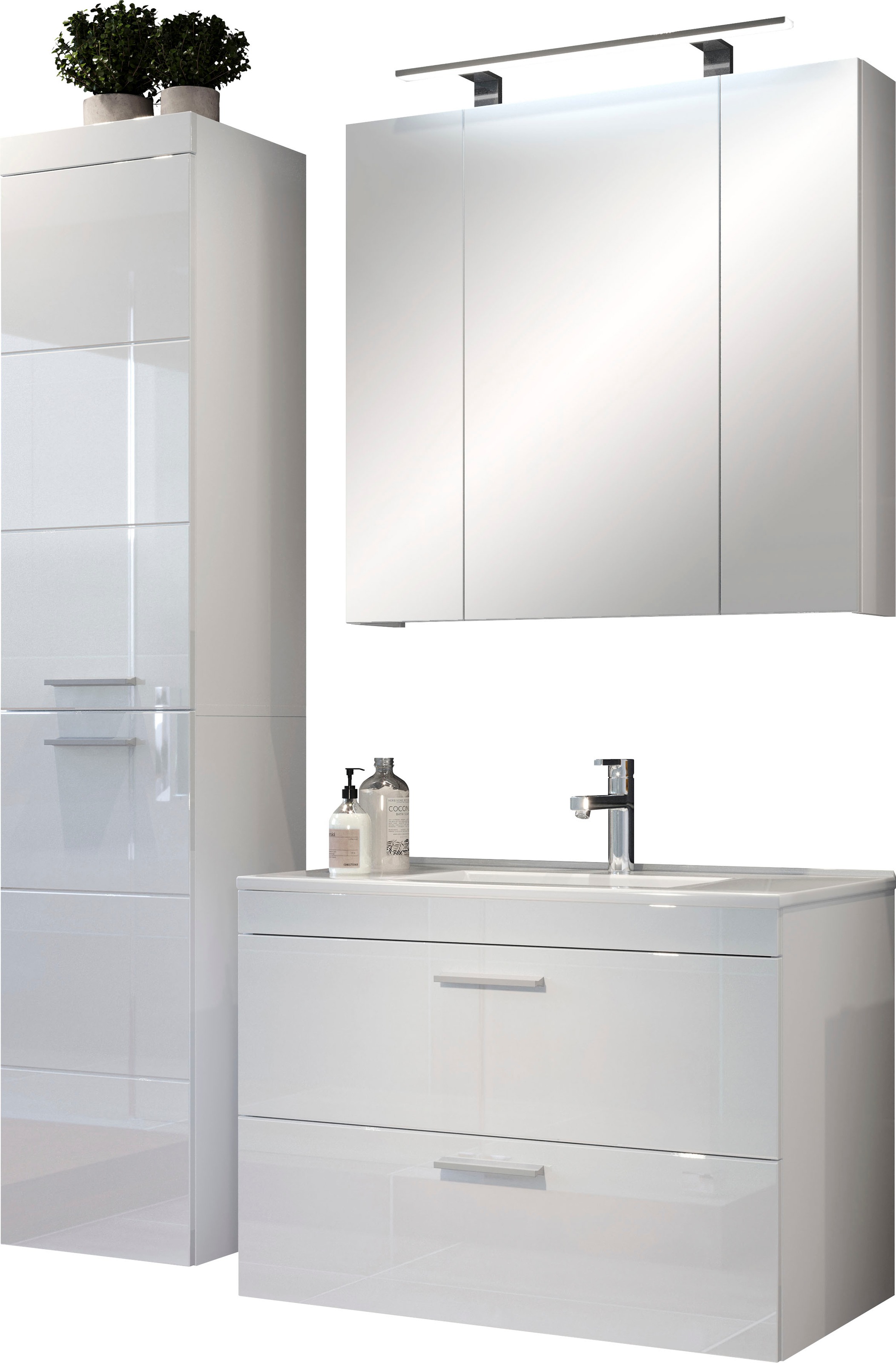 trendteam Badezimmer-Set »Devon«, (4 St.), Badmöbel, 4-tlg. kaufen