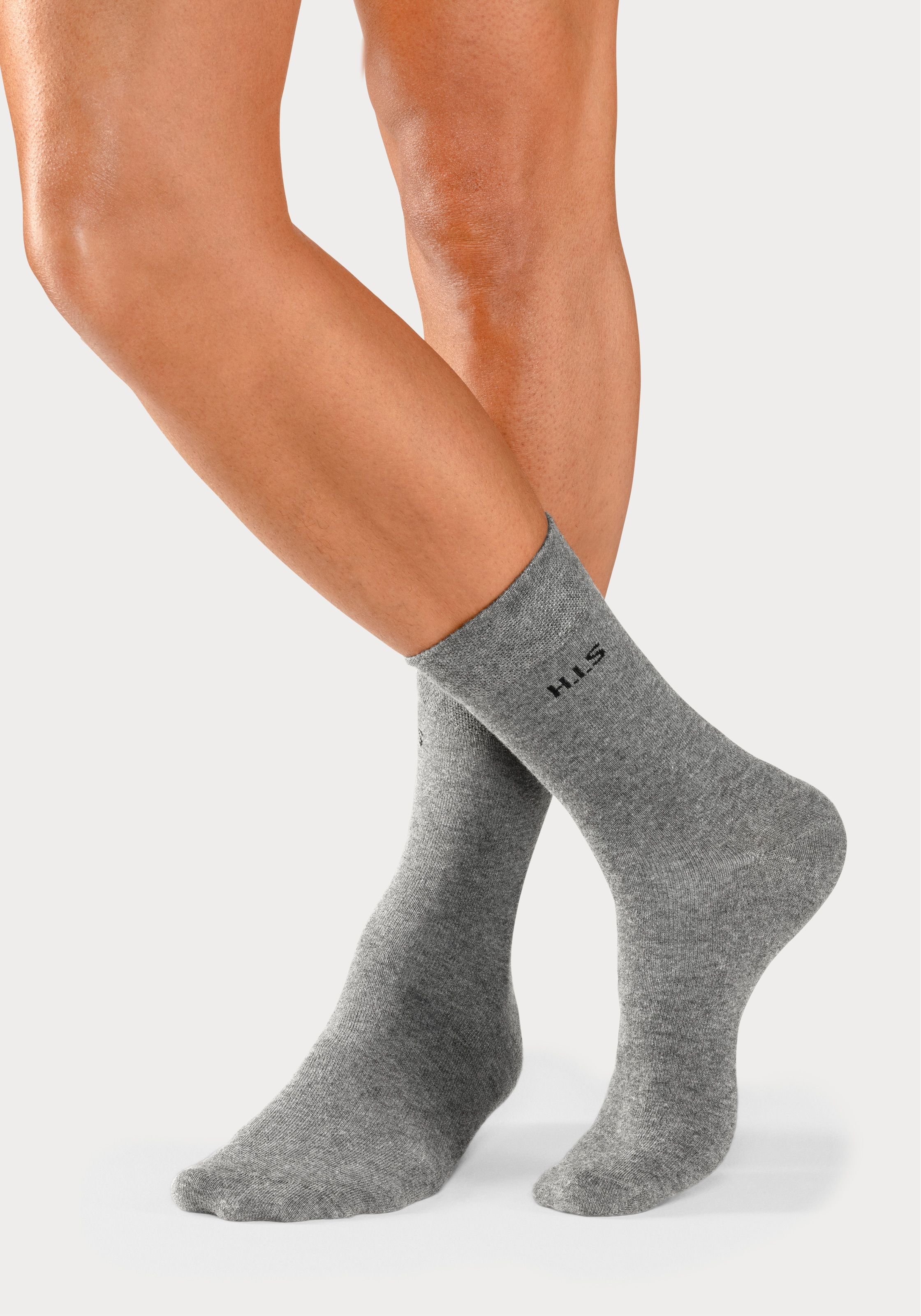 H.I.S Socken, mit bequem (4 online Bündchen kaufen Paar), druckfreiem