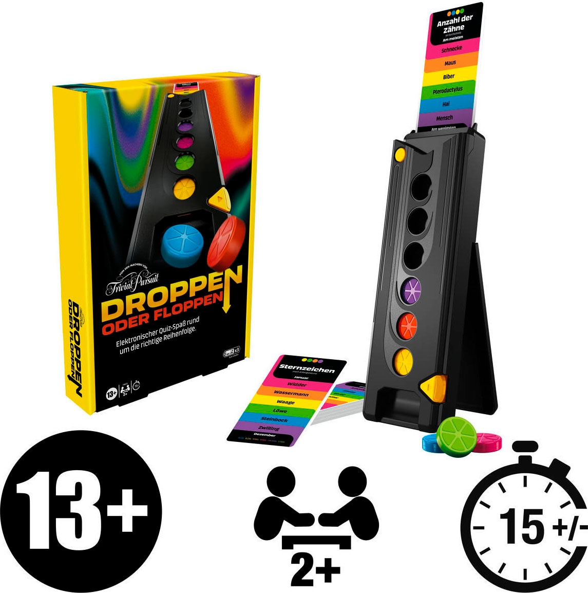 Hasbro Spiel »Trivial Pursuit, Droppen oder Floppen«