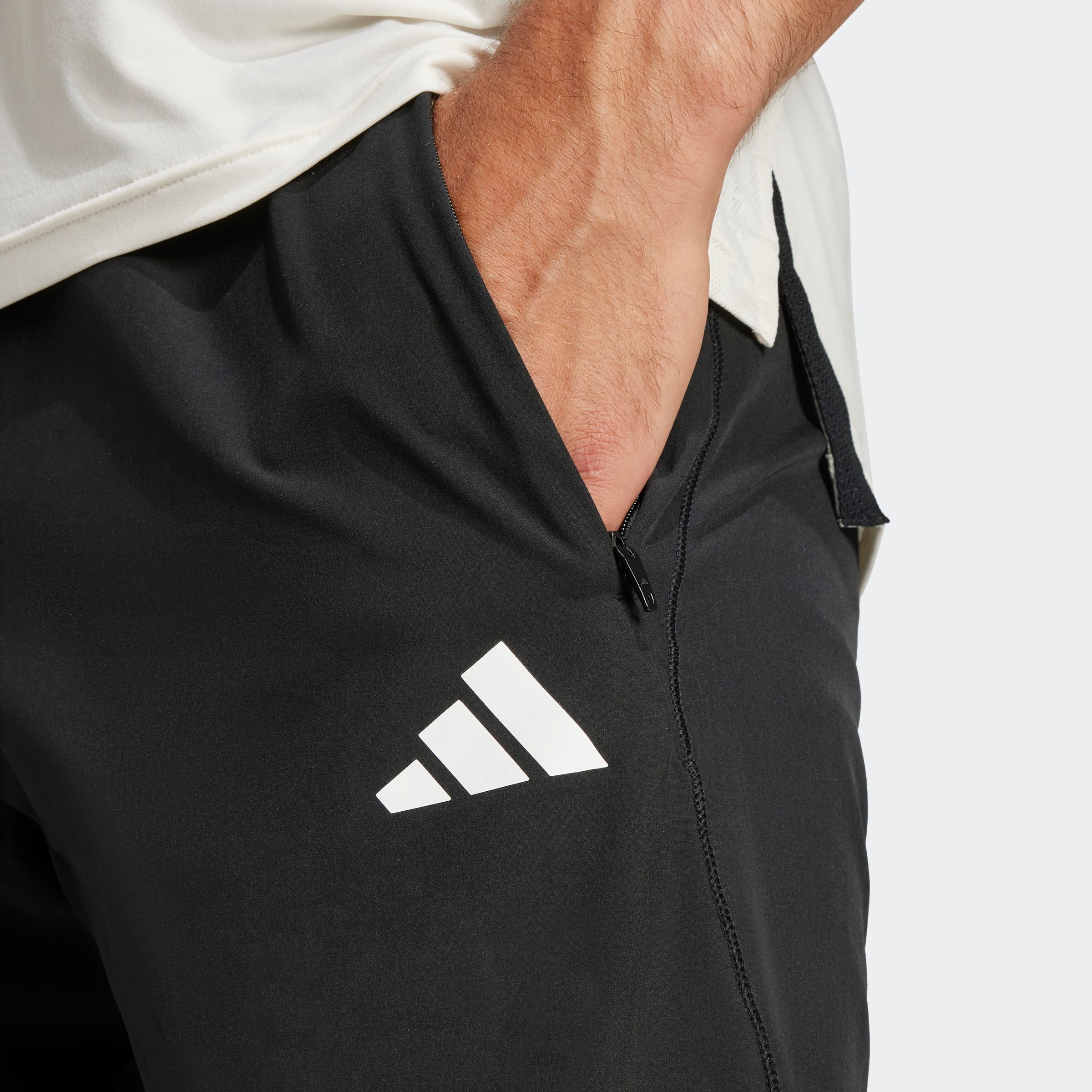 adidas Performance Sporthose »GYM+ 3S WV PANT«, (1 tlg.)