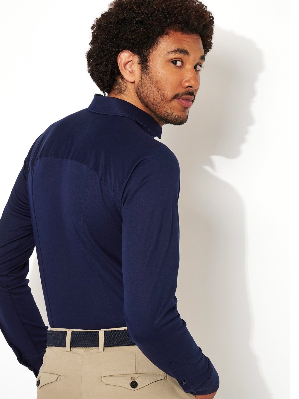 DESOTO Langarmhemd »Casual Kent 1/1«