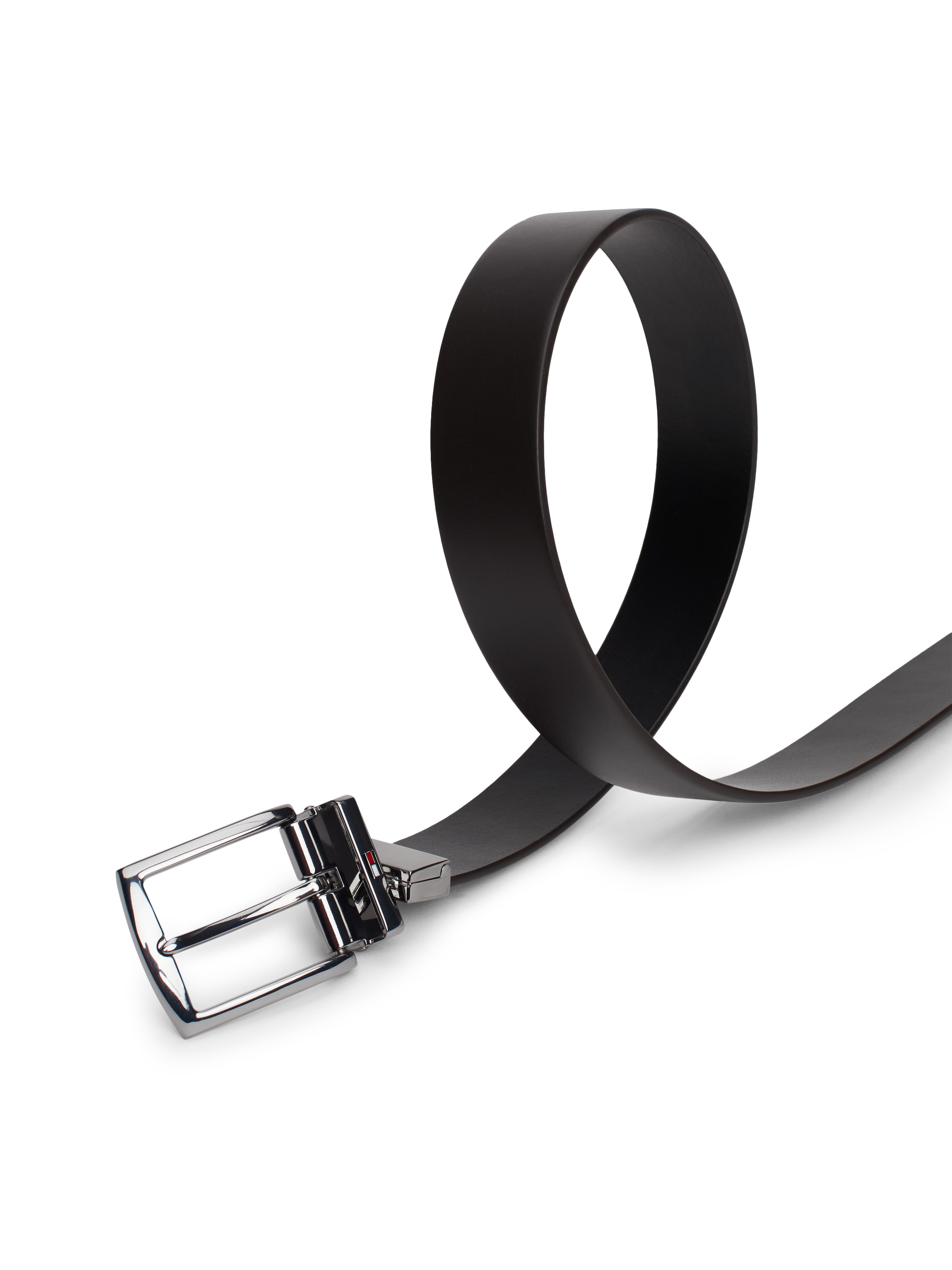 Tommy Hilfiger Ledergürtel »Denton Rev. 3.5 cm«, mit Logoprägung