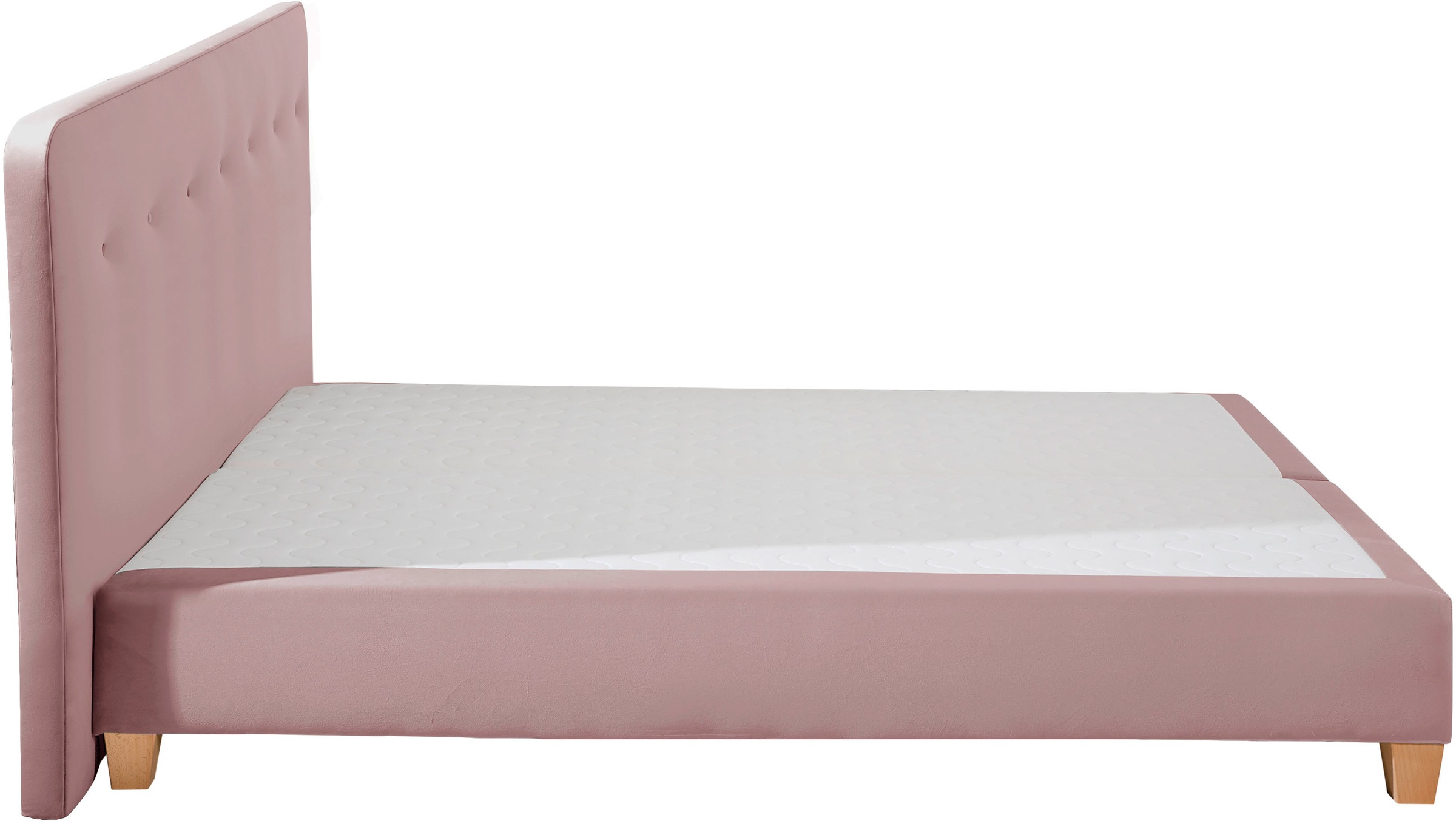 Home affaire Boxspringbett »Fargo«, in Überlänge 220 cm, mit Topper, 3 Ausführungen, 4, Breiten
