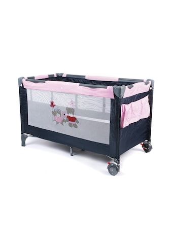 CHIC4BABY Baby-Reisebett »Luxus Pink Checker«, inkl. Tragetasche kaufen