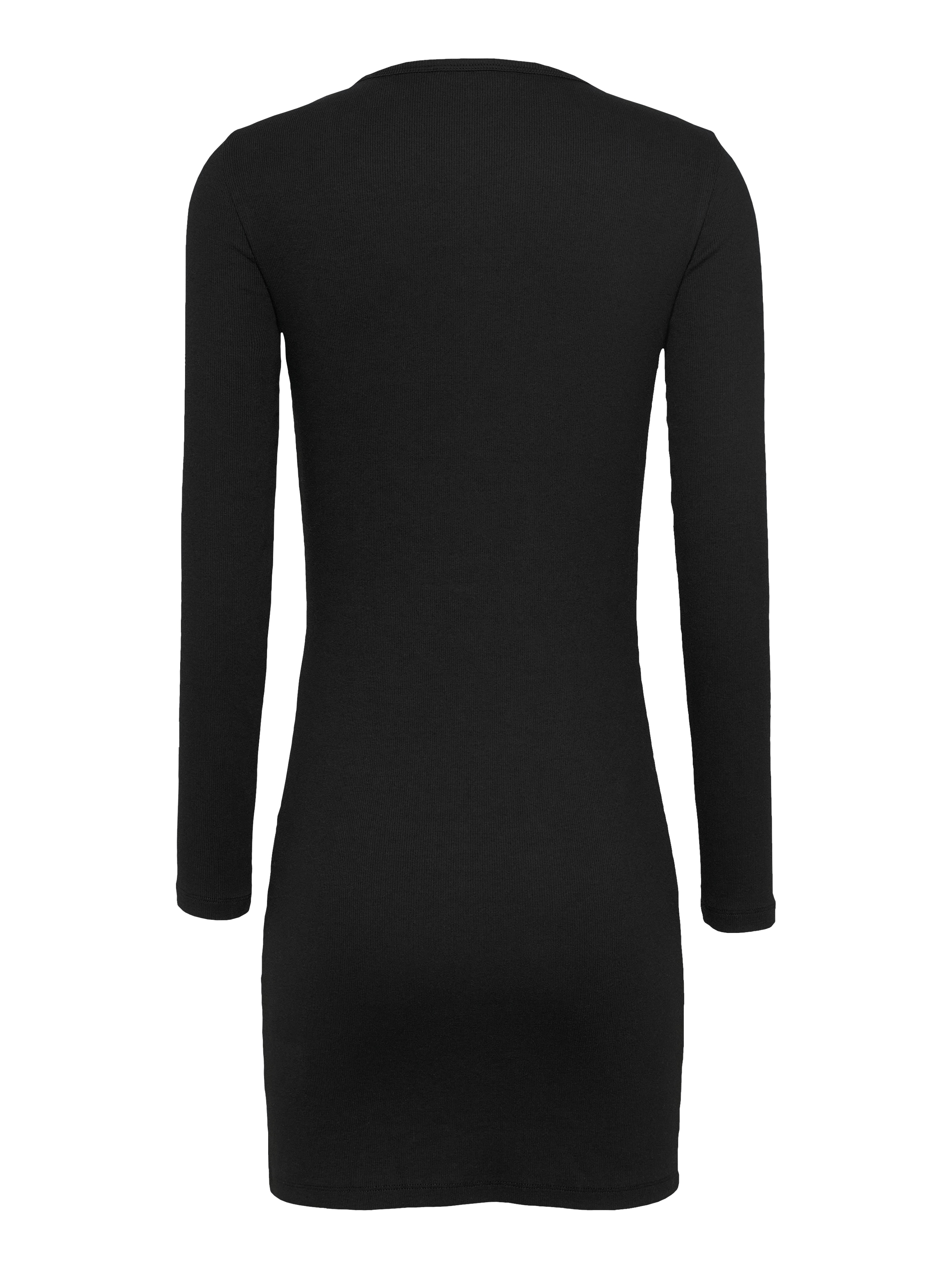Tommy Jeans Jerseykleid »TJW BADGE RIB BODYCON DRESS EXT«, mit gerippter Struktur, Logo-Badge