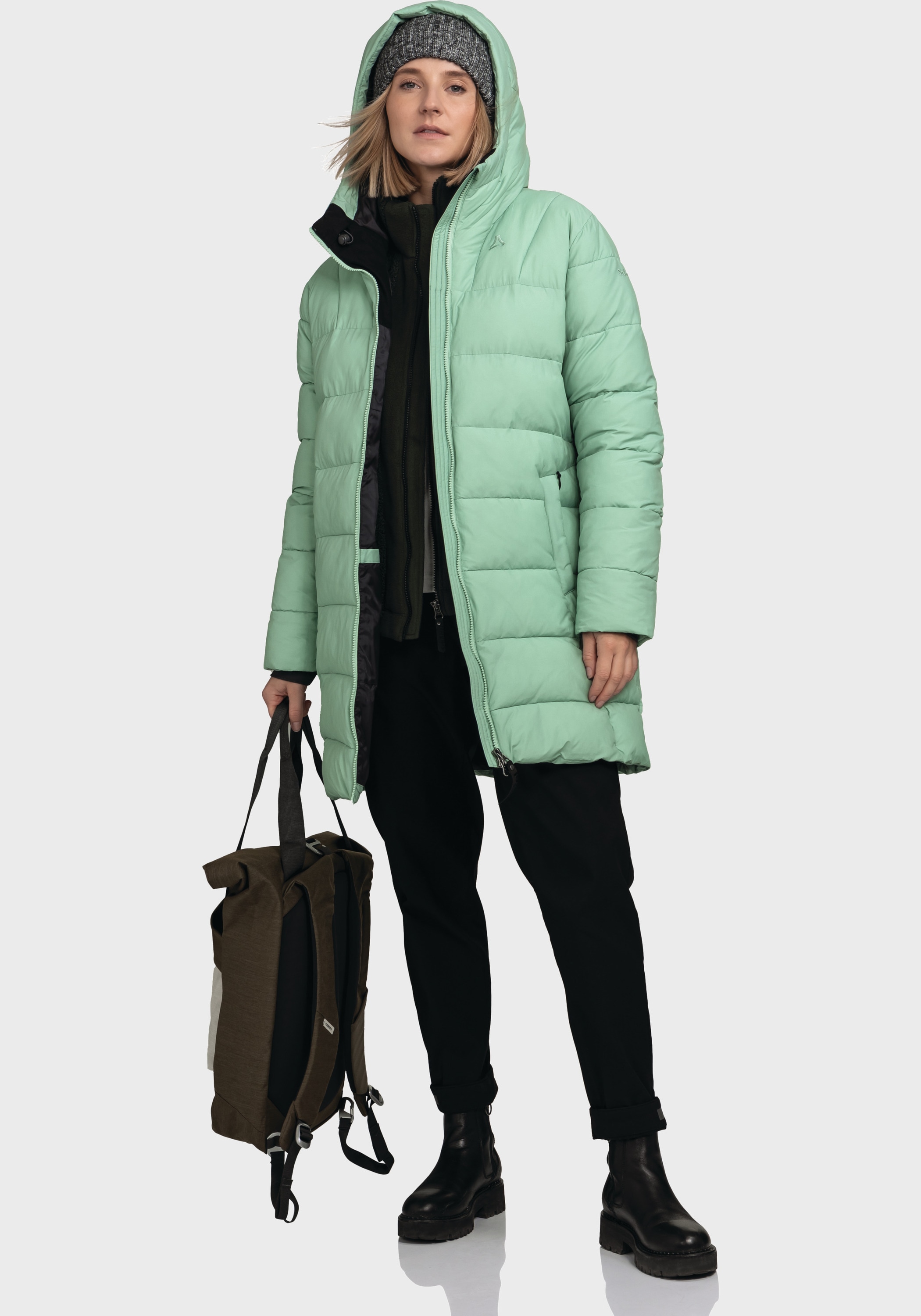 Schöffel Parka »Urban Ins Parka Style Boslix WMS«, mit Kapuze
