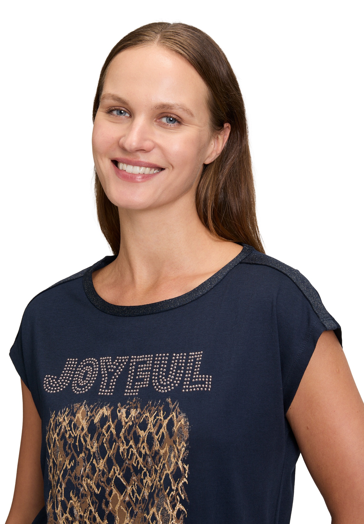 Betty Barclay Kurzarmshirt »Blusenshirt mit U-Boot-Ausschnitt«