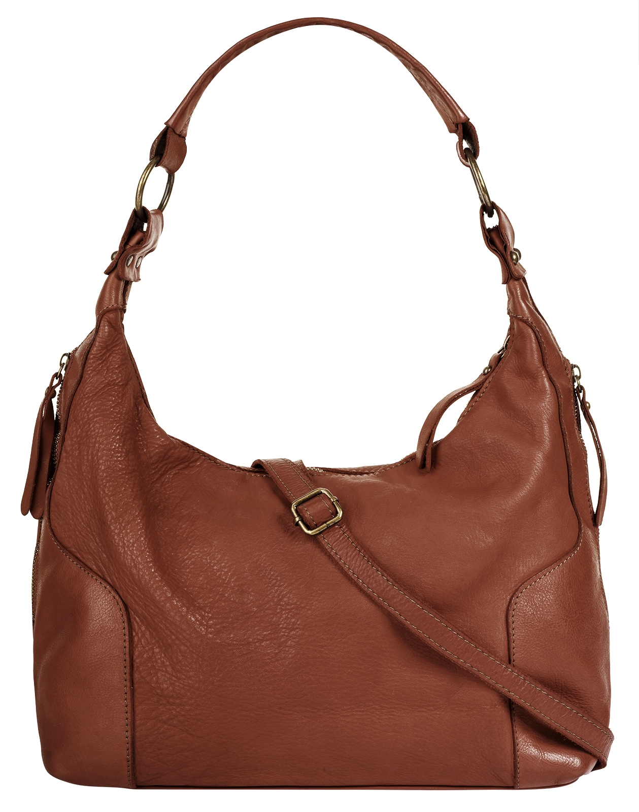 Samantha Look Shopper, echt Leder, Made in Italy