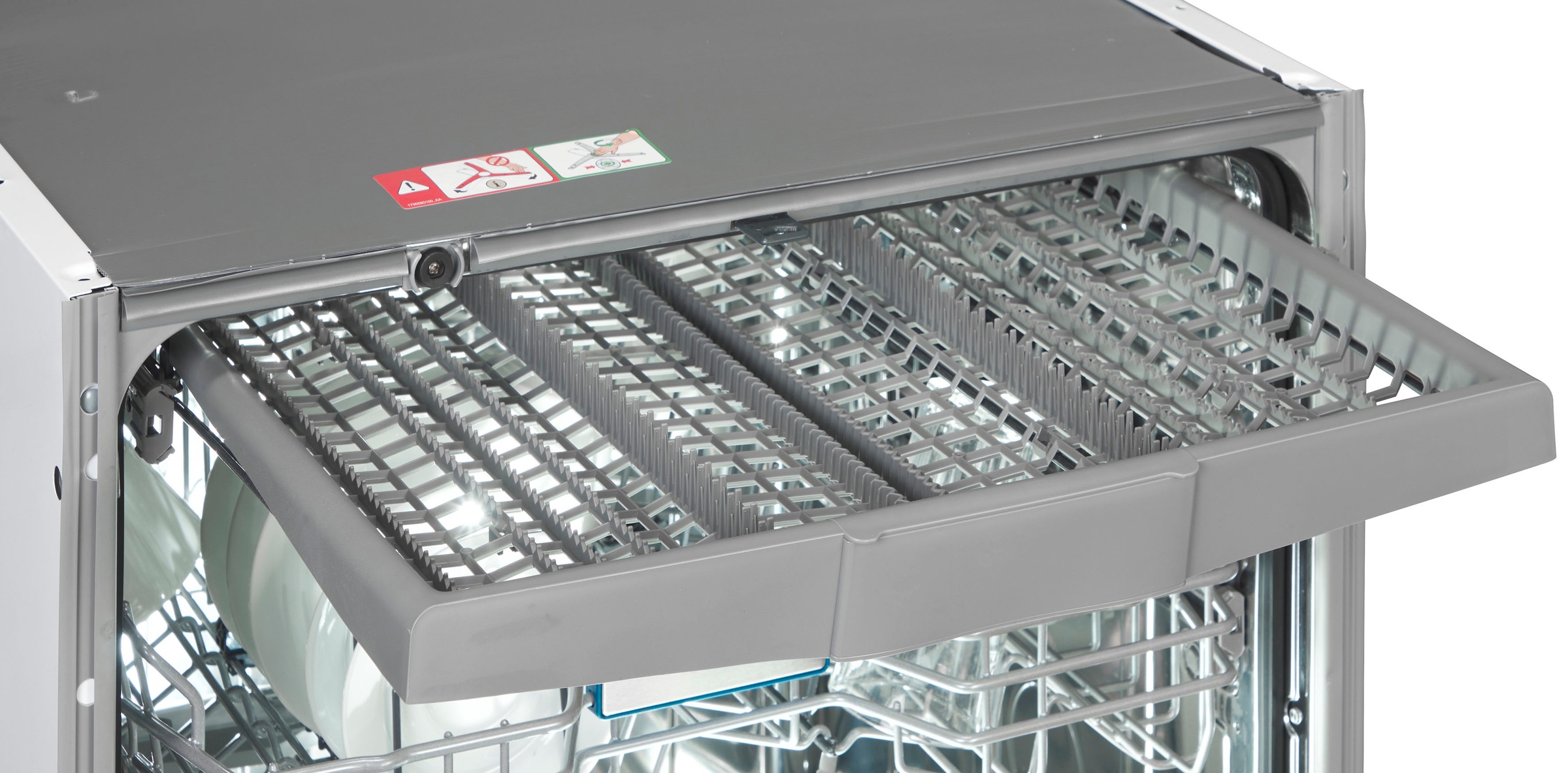 Grundig vollintegrierbarer Geschirrspüler »GTVP4540B 7612101671«, 16 Maßgedecke, XXL-Geschirrspüler, hocheinbaufähig