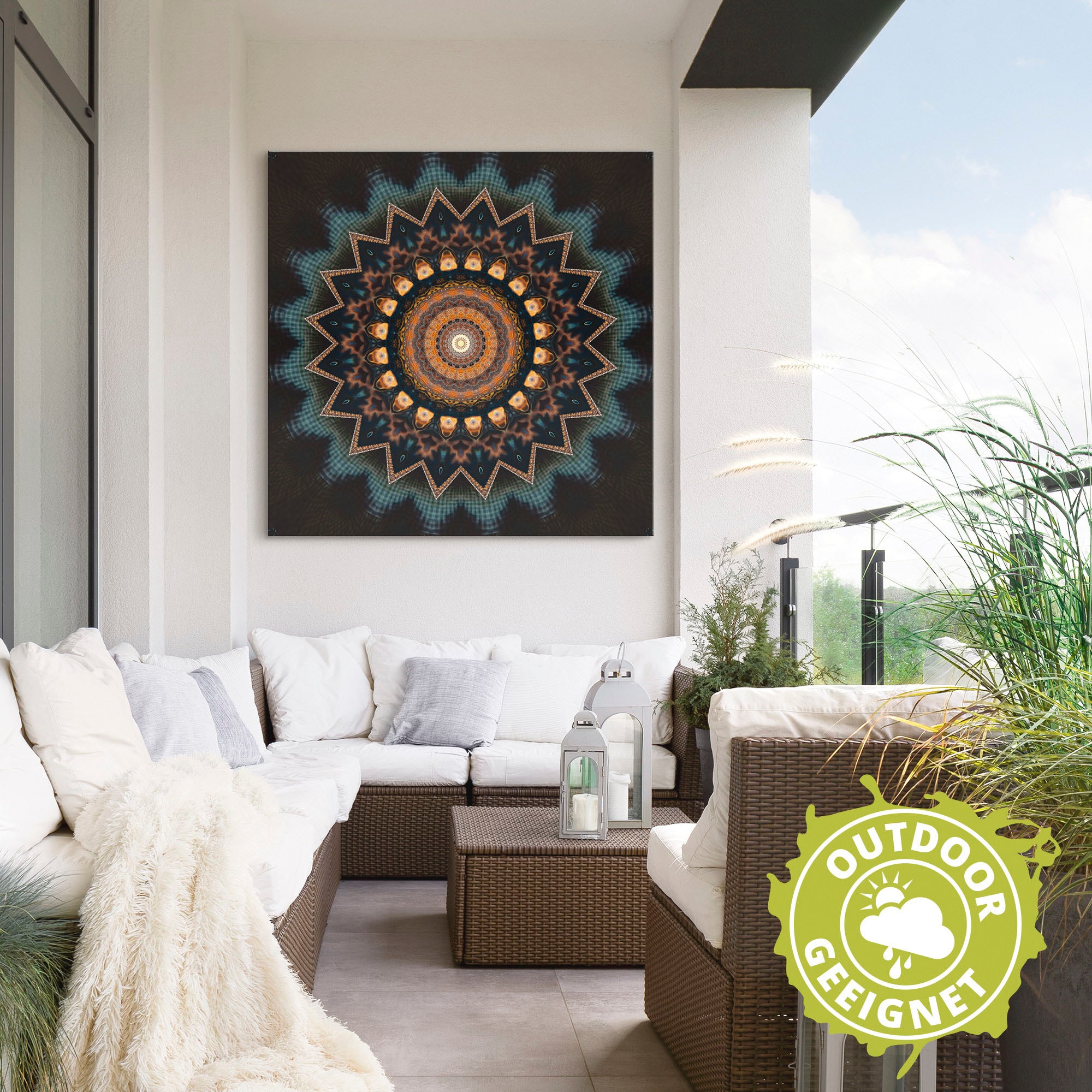 Artland Wandbild »Mandala kosmisches Bewusstsein«, Muster, (1 St.), als Alubild, Outdoorbild, Leinwandbild, Poster, Wandaufkleber