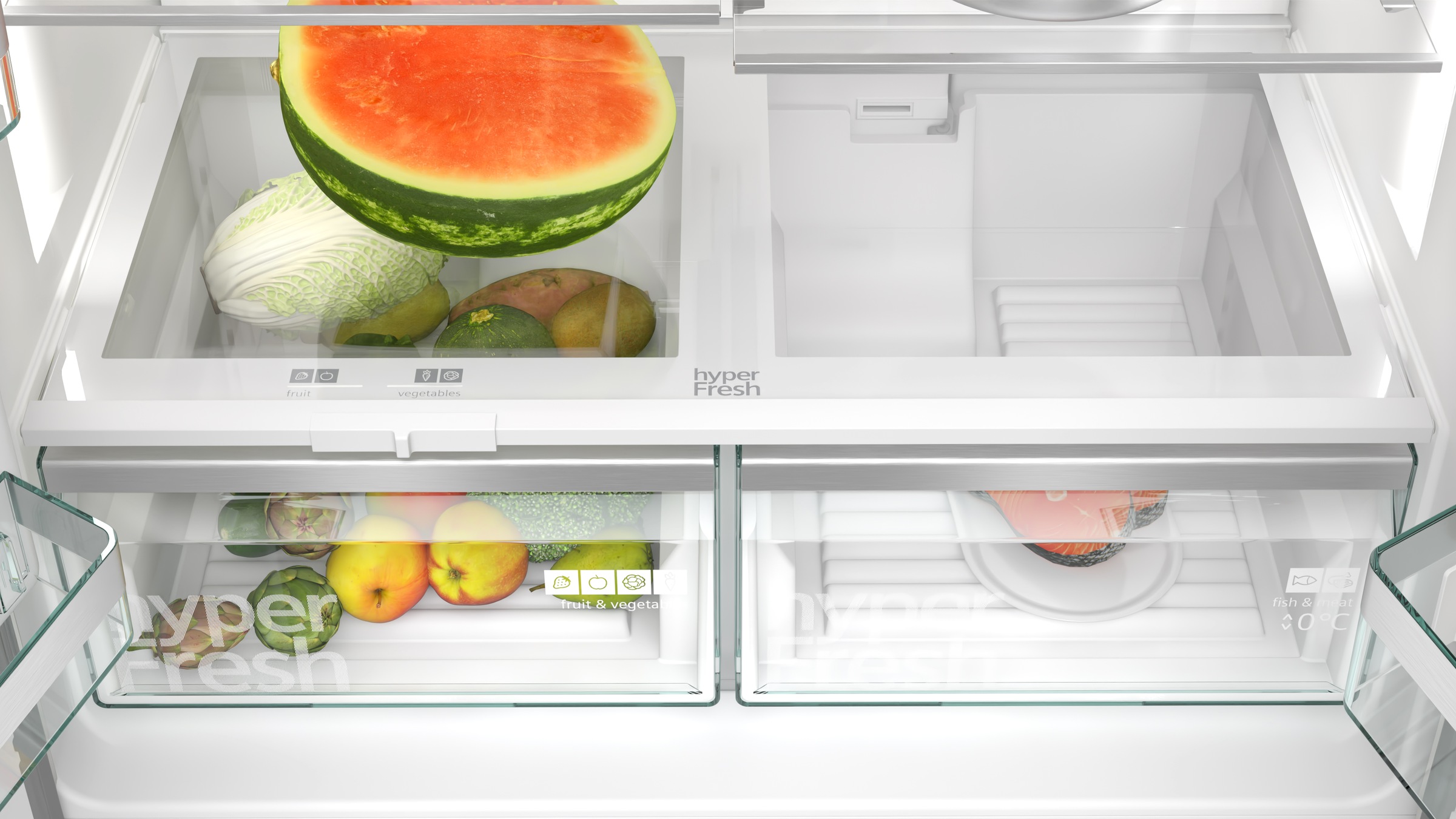 SIEMENS Multi Door iQ700 »KF96DPPEA« 183 cm hoch 90,5 cm breit