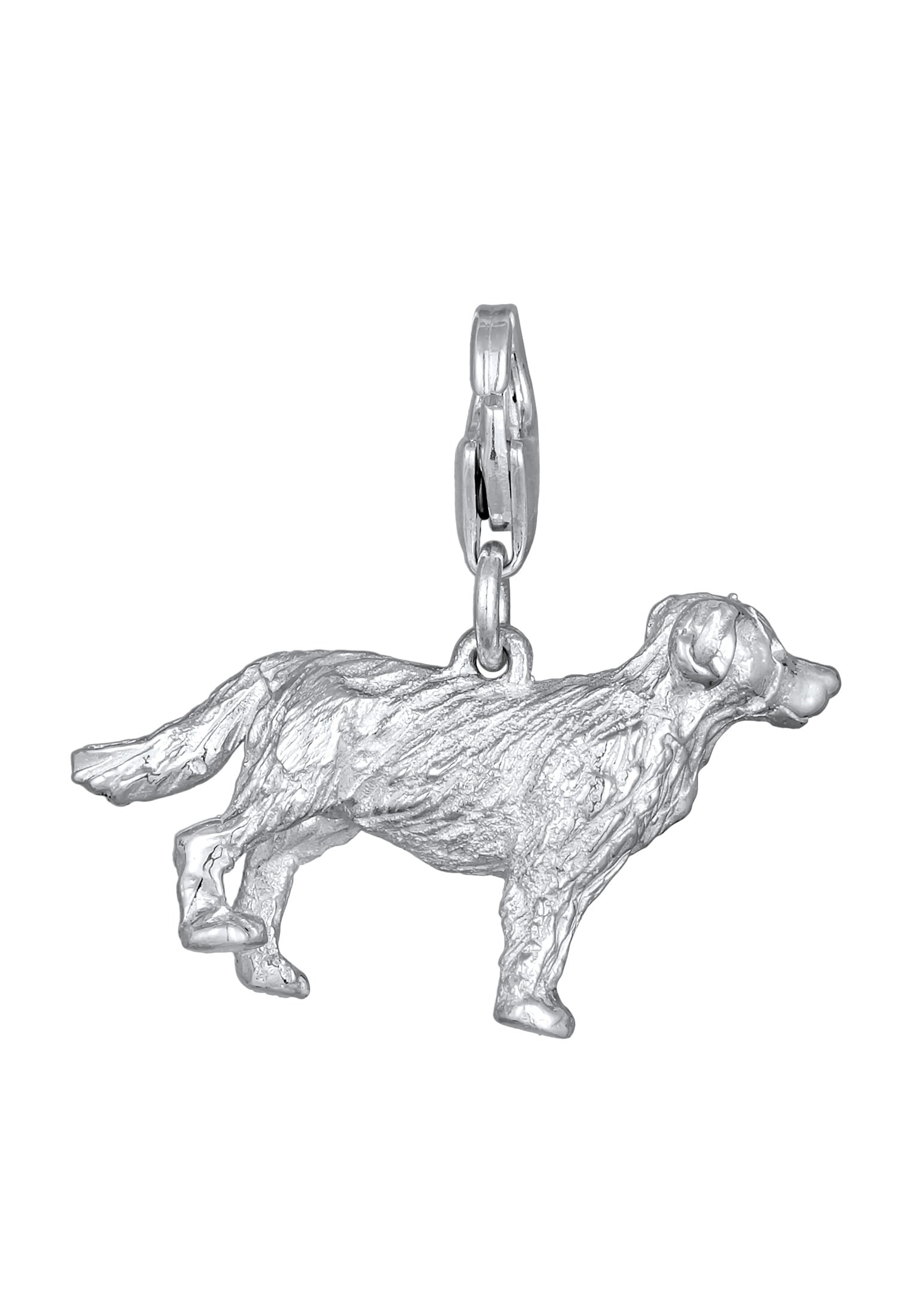 Nenalina Charm Blume »Charm Hund Dog Anhänger Golden Retriever 925 Silber«