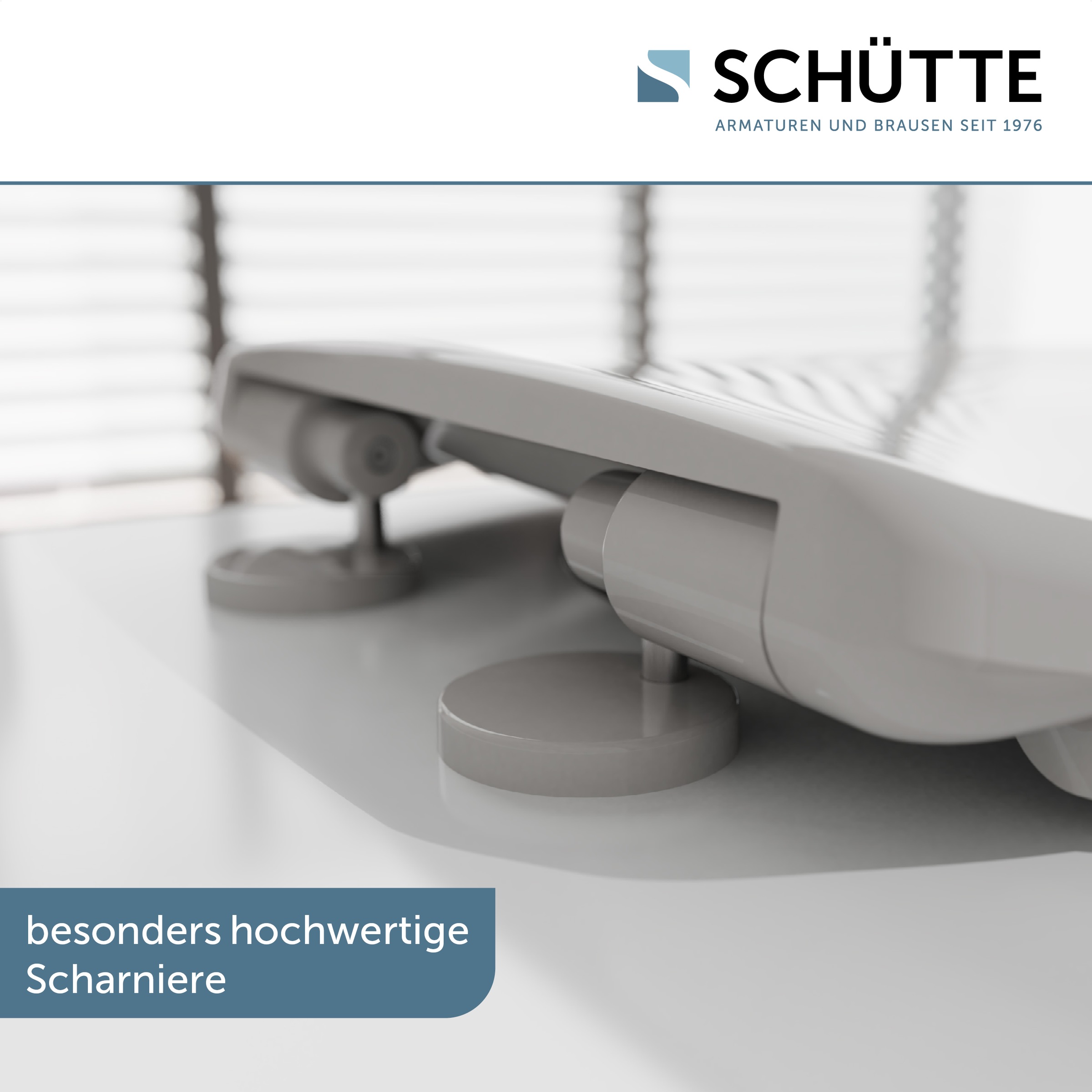 Schütte WC-Sitz »WHITE« Duroplast, WC-Sitz, Absenkautomatik, belastbar bis 250 kg