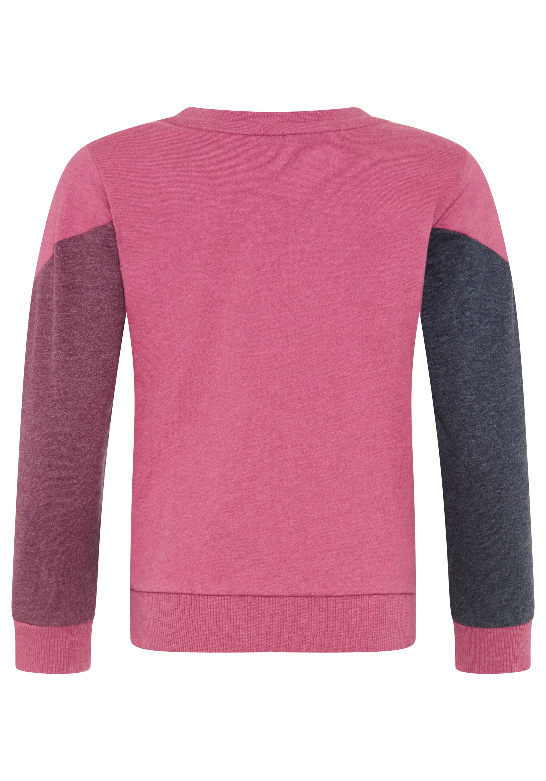 KangaROOS Sweatshirt »Colorblocking für kleine Mädchen«, Langarm,  hüftlang,  lockere Passform,  mit Logodruck
