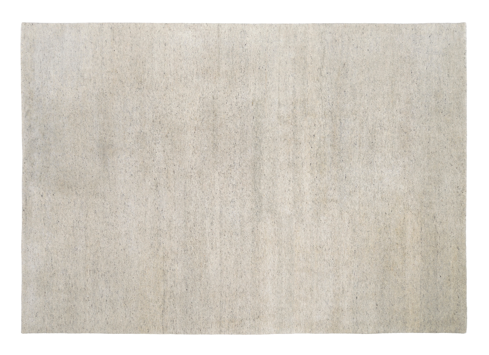 OCI DIE TEPPICHMARKE Wollteppich »ESEMPIO UNI MELANGE«, rechteckig, 18 mm Höhe, reine Wolle, handgeknüpft, hochwertig verarbeitet, natürlich warm