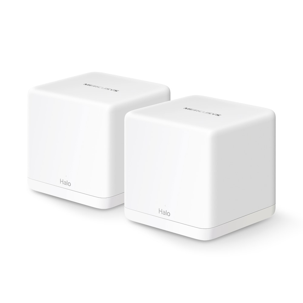 TP-Link WLAN-Router »Mercusys Halo H1500X AX1500 Whole Home Mesh-System Wi-Fi 6 2er Pack«, (Set, 2x H1500X)