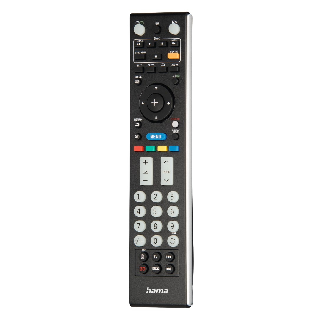 Hama Universal-Fernbedienung »Universal Ersatzfernbedienung für Sony TV, lernfähig«, 1-in-1