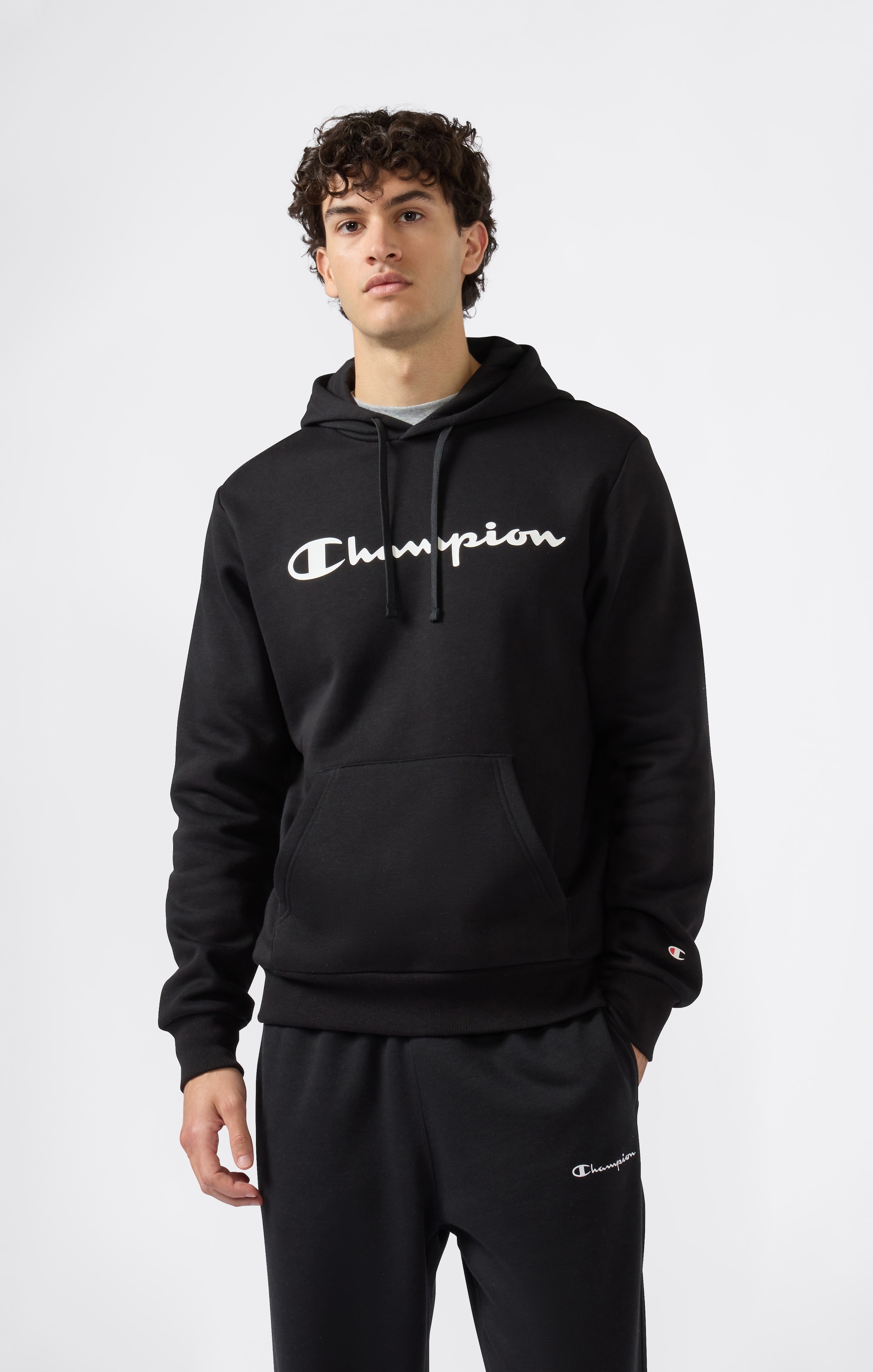 Champion Kapuzensweatshirt »BASICS Fleece Hoodie Large Logo«, 1 Stk.
