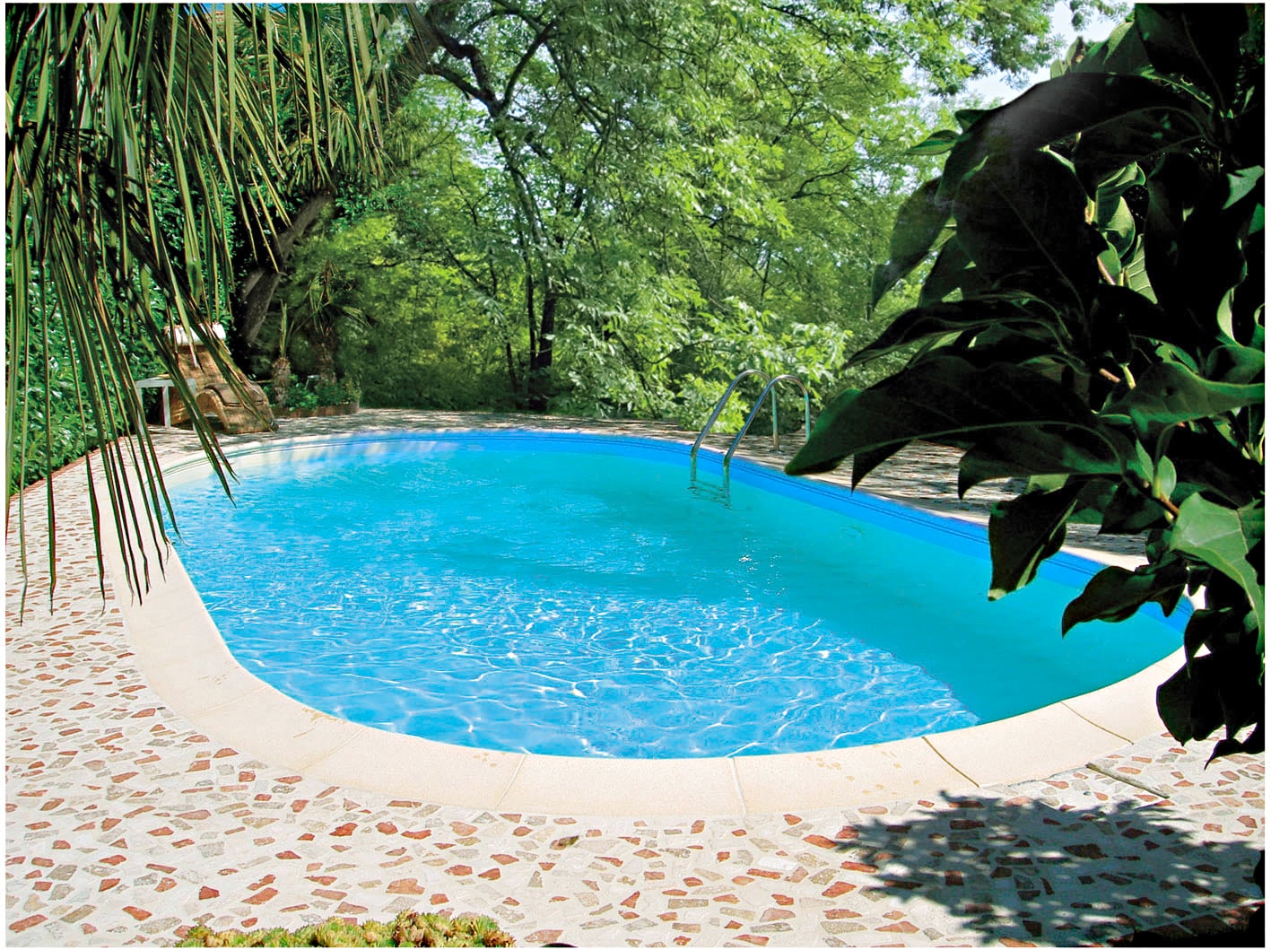 Clear Pool Ovalpool »TAHITI« 800x400x150 cm