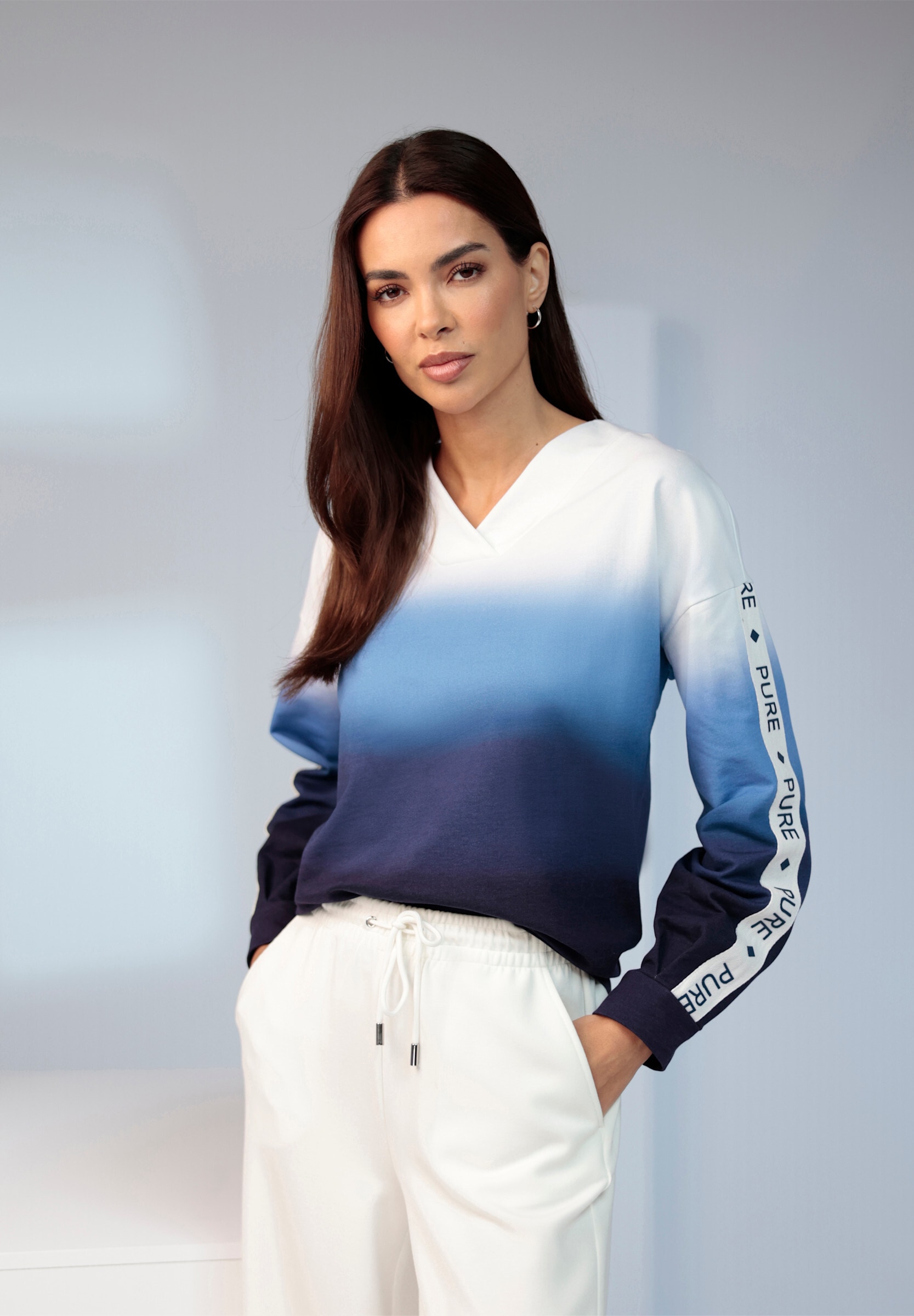 heine Sweatshirt »Sweatshirt Sweatshirt mit Schriftzug«
