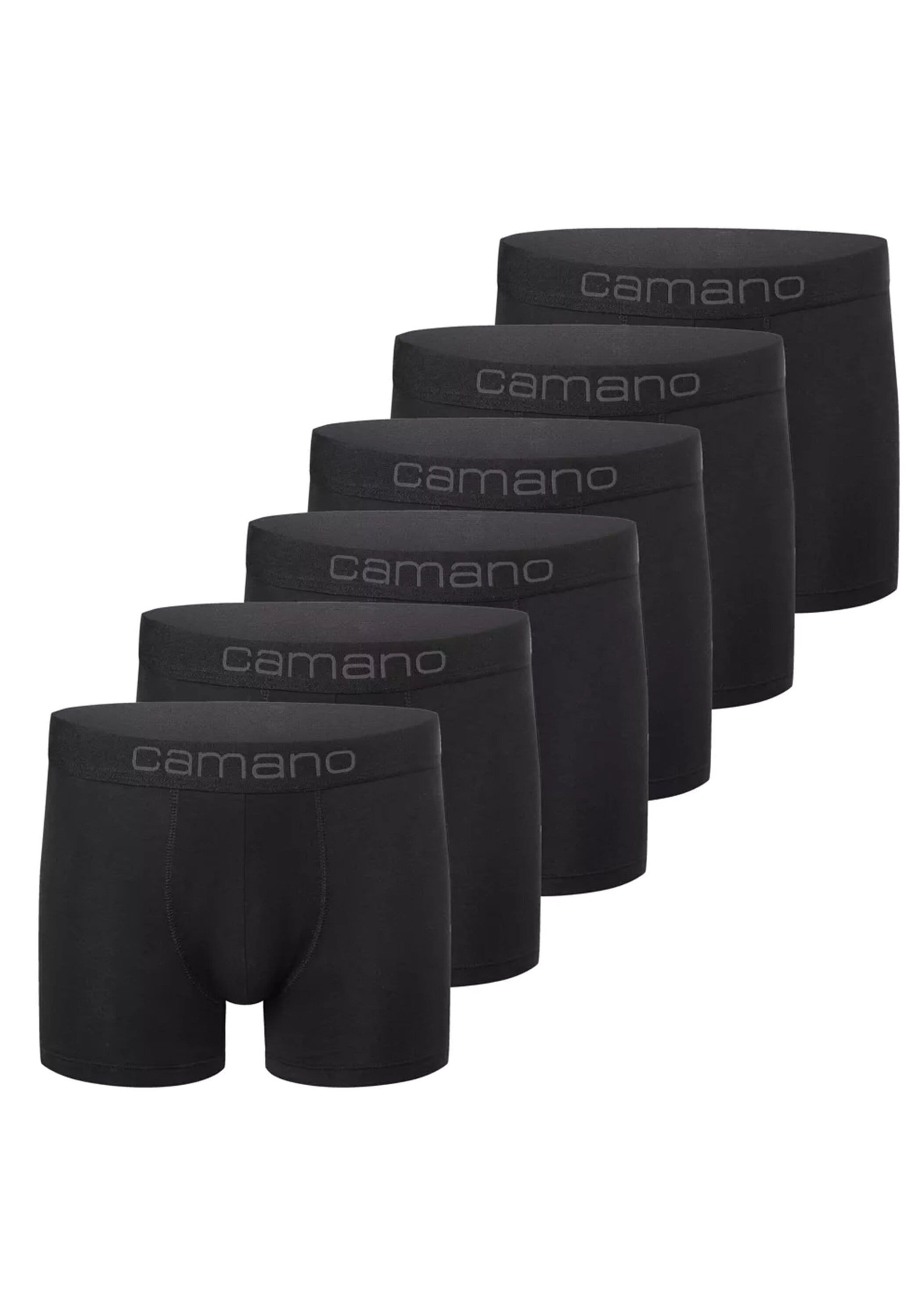 Camano Boxershorts »Boxershort Men comfort BCI Cotton Boxershorts 6p in Box 6er Pack«