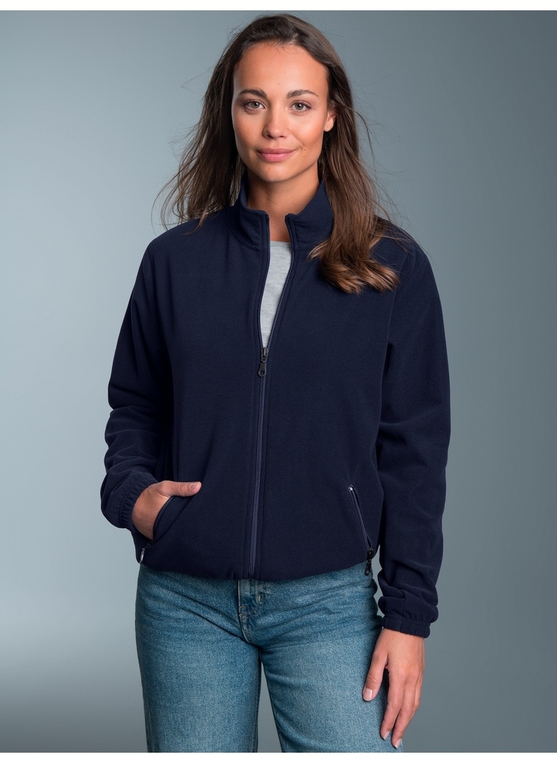 Trigema Fleecejacke »TRIGEMA Fleecejacke« 1 Stk. tlg.