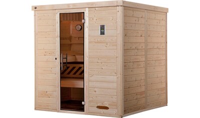 weka Sauna »Kemi«, (Set), 7,5 kW Bio-Ofen mit digitaler Steuerung kaufen