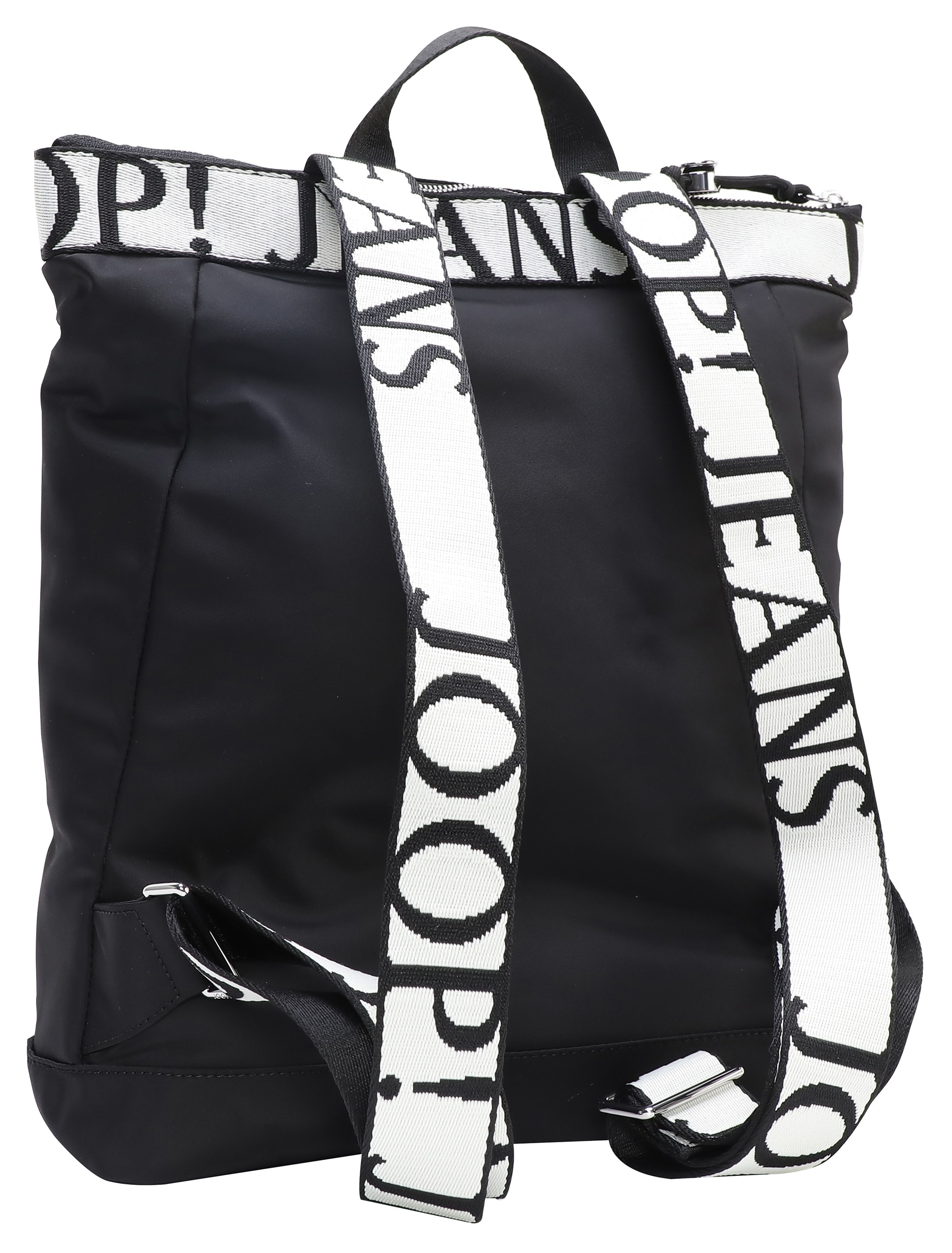 Joop Jeans Cityrucksack »lietissimo elva lvz«, backpack auf bei mit Trageriemen Schriftzug den ♕ Logo