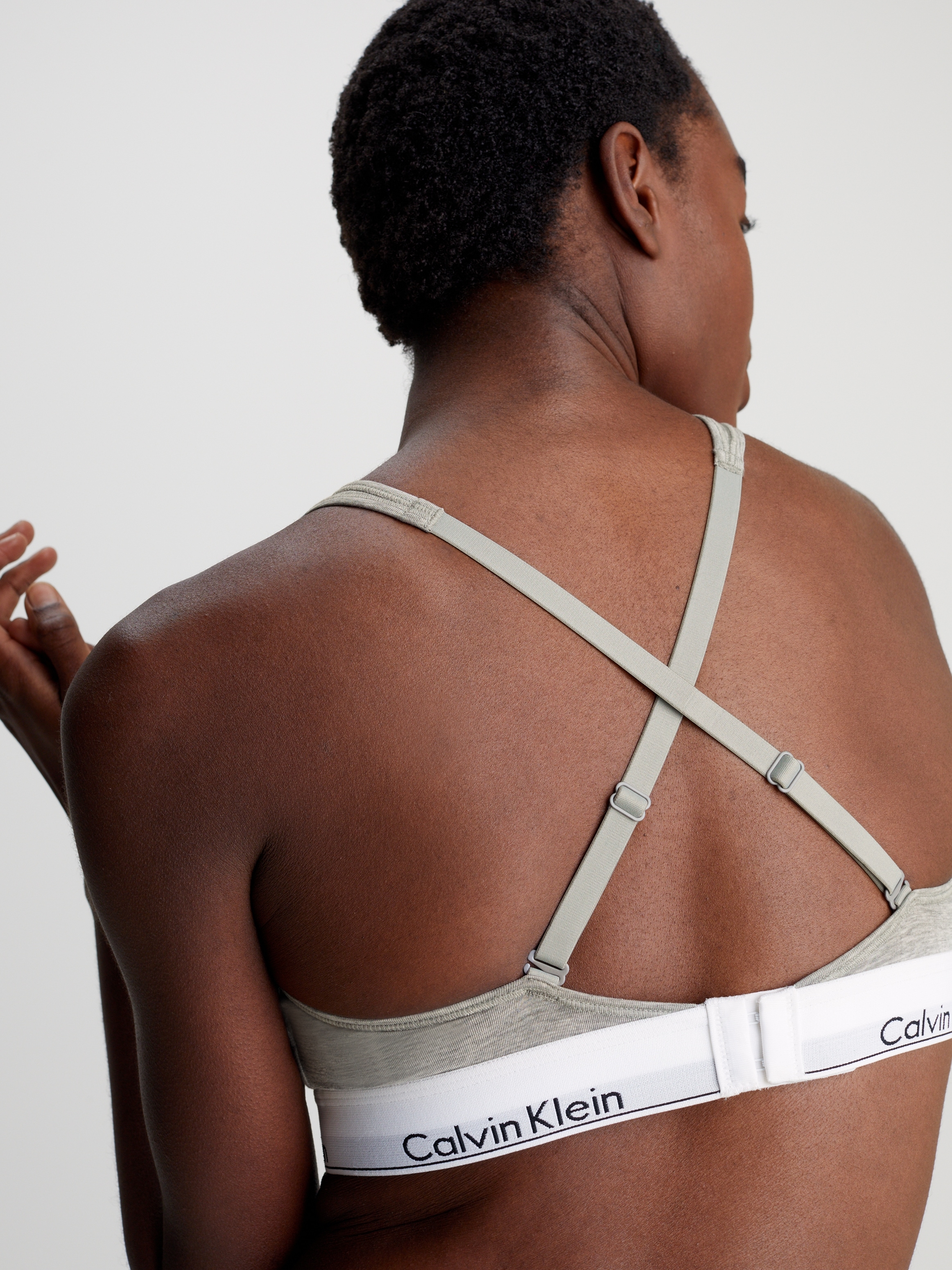 Calvin Klein Underwear Bralette »LIGHTLY LINED BRALETTE«, mit Logobund