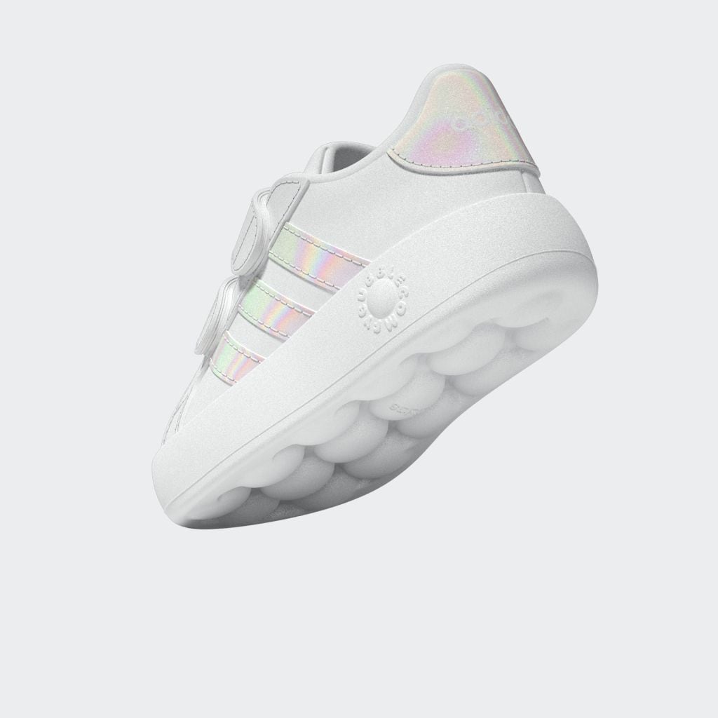 adidas Sportswear Klettschuh »GRAND COURT 2.0 KIDS«, Design auf den Spuren des adidas Superstar, für Kinder