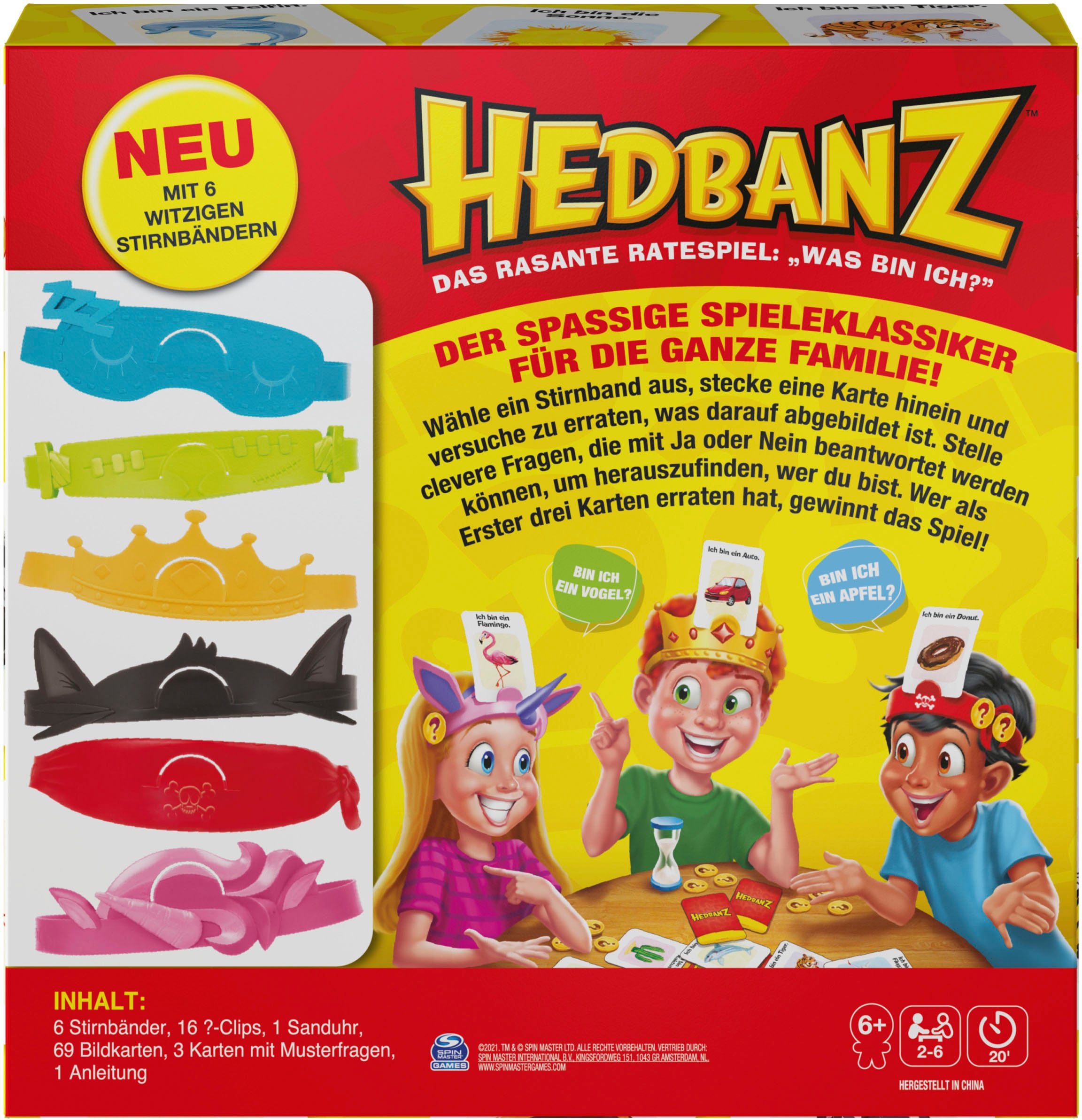 Spin Master Spiel »Hedbanz«