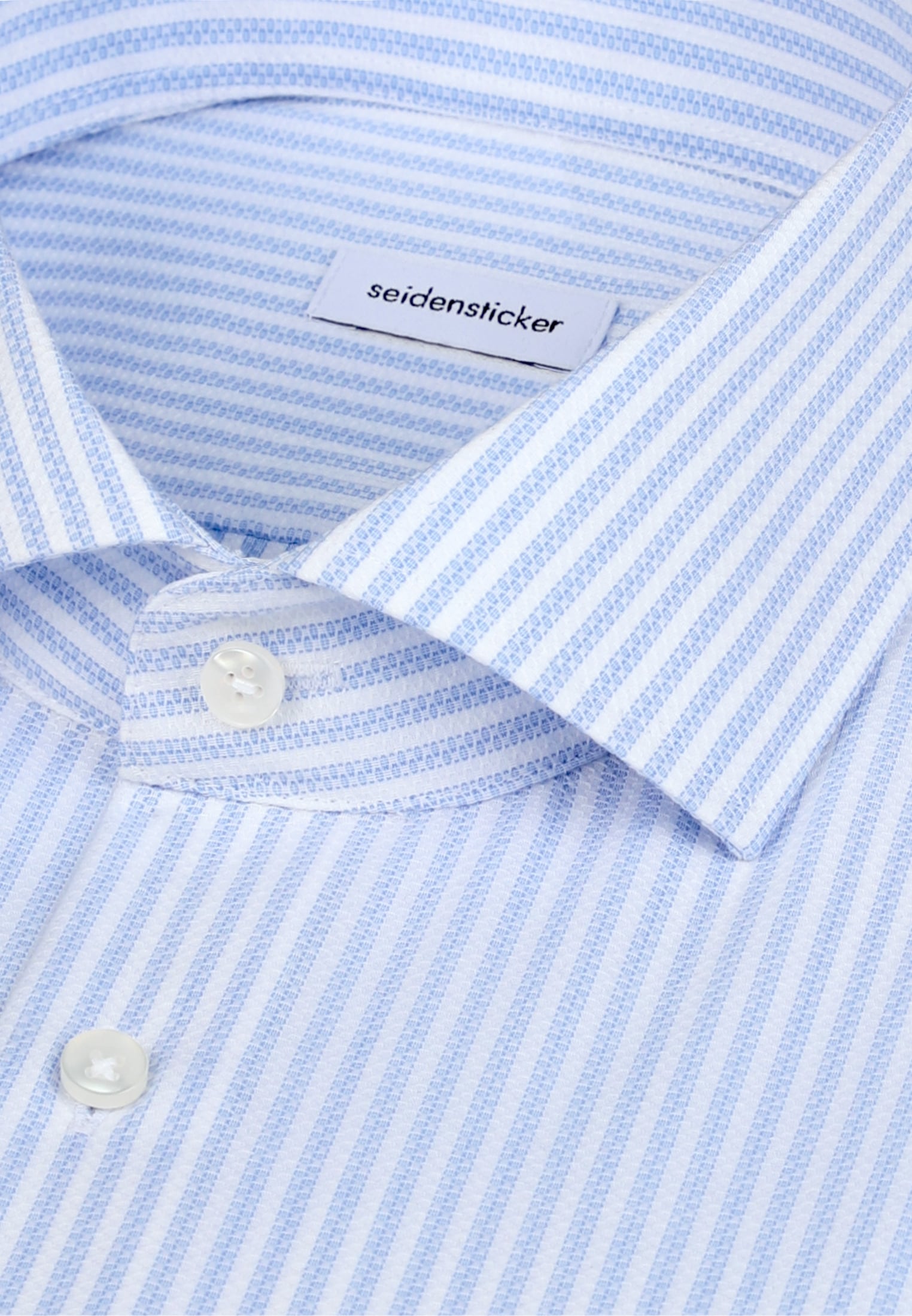 seidensticker Businesshemd »Schwarze Rose« X-Slim 1/1 Kentkragen Gestreift