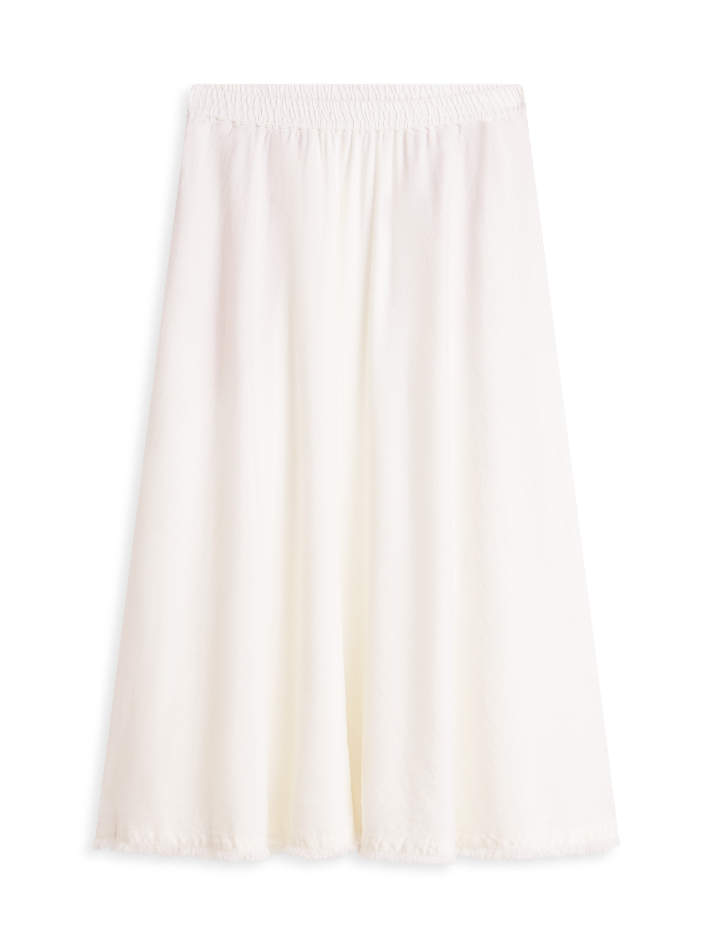 Tommy Hilfiger A-Linien-Rock »VIS/LINEN VOLUME MIDI SKIRT« Leinen-Mix mit feinen Falten, Relaxed Fit