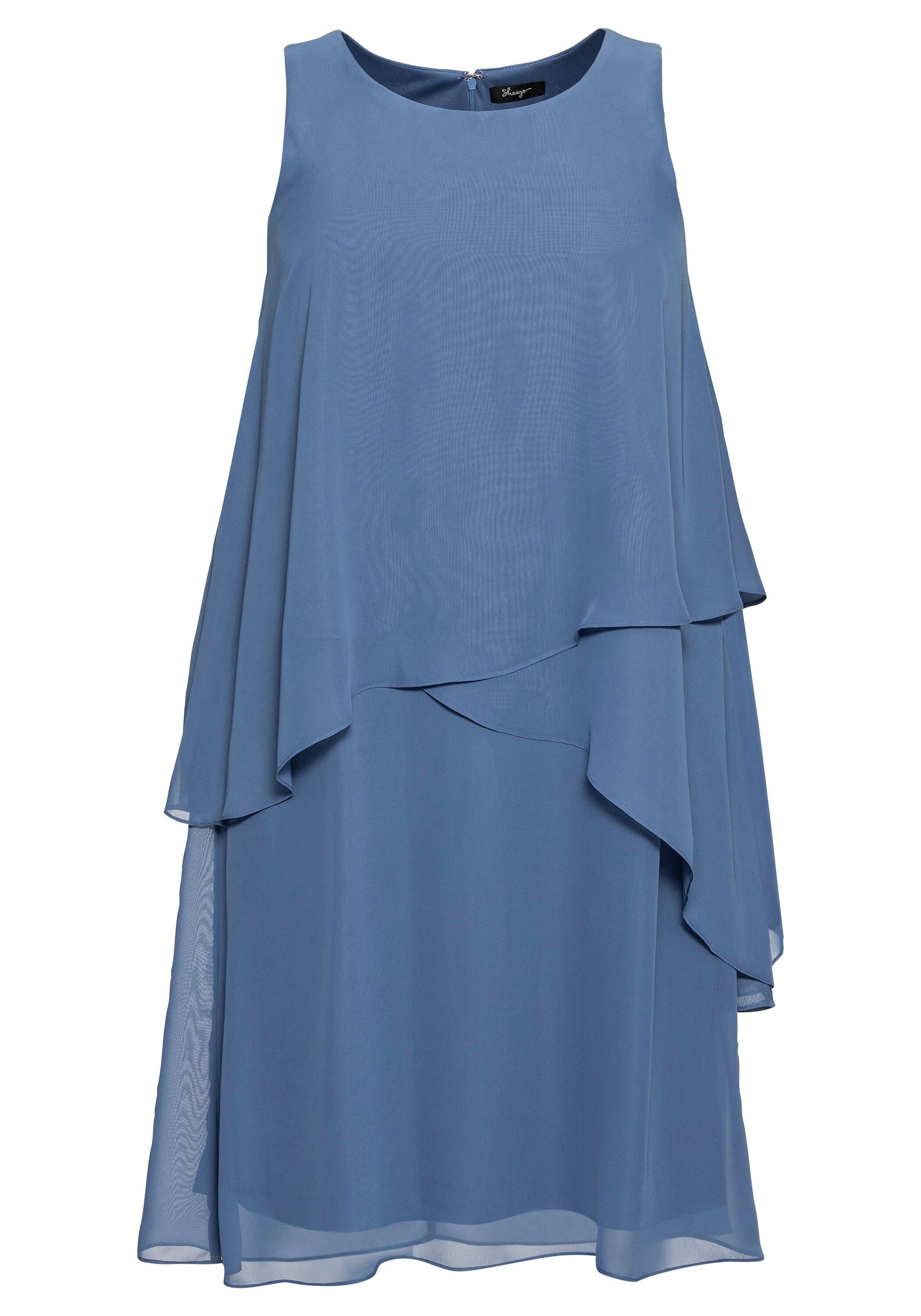 Sheego Cocktailkleid »Cocktailkleid im Lagenlook«
