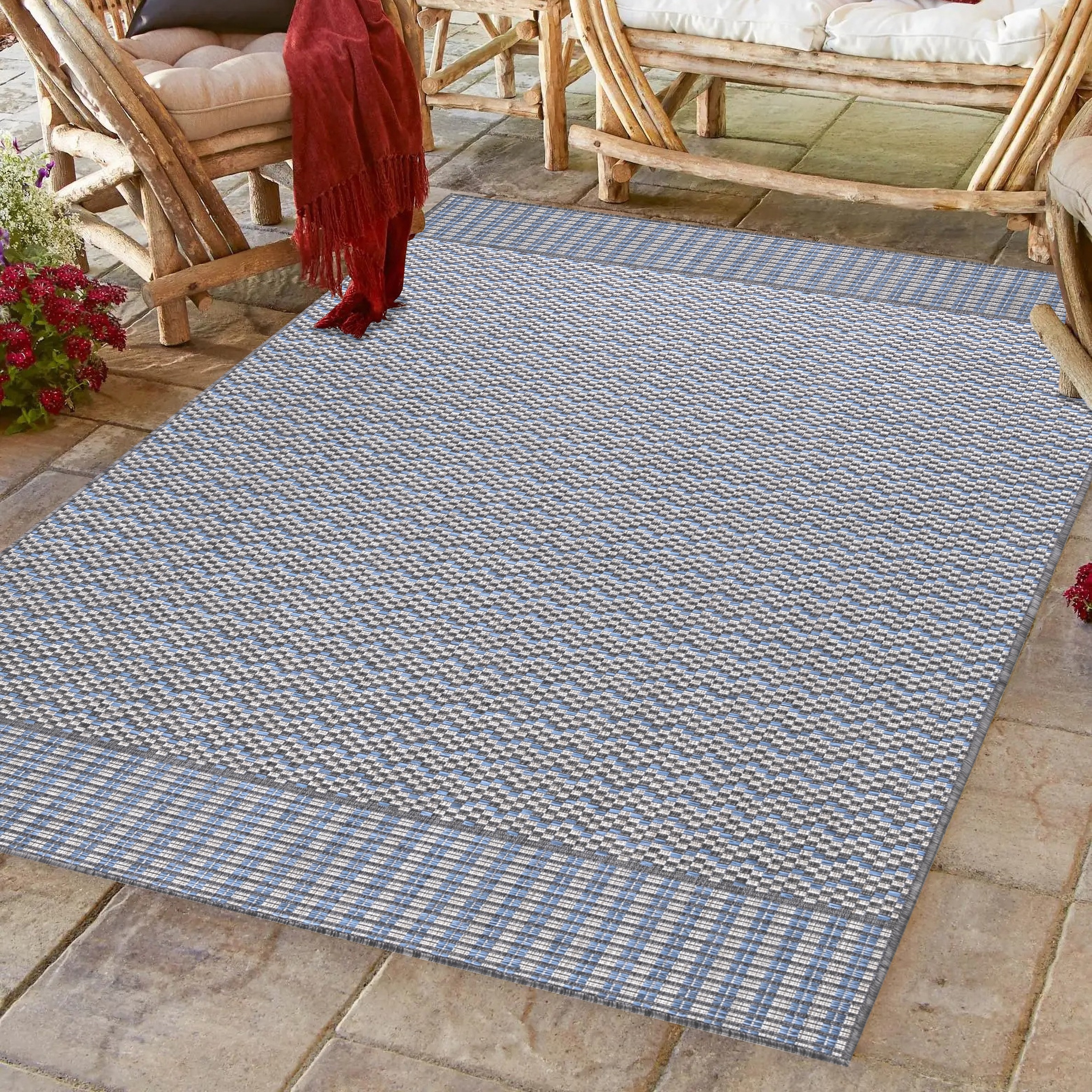 Ayyildiz Teppiche Outdoorteppich »SUNNY 4419«, rechteckig, Pflegeleicht / Strapazierfähig / In- und Outdoor geeignet