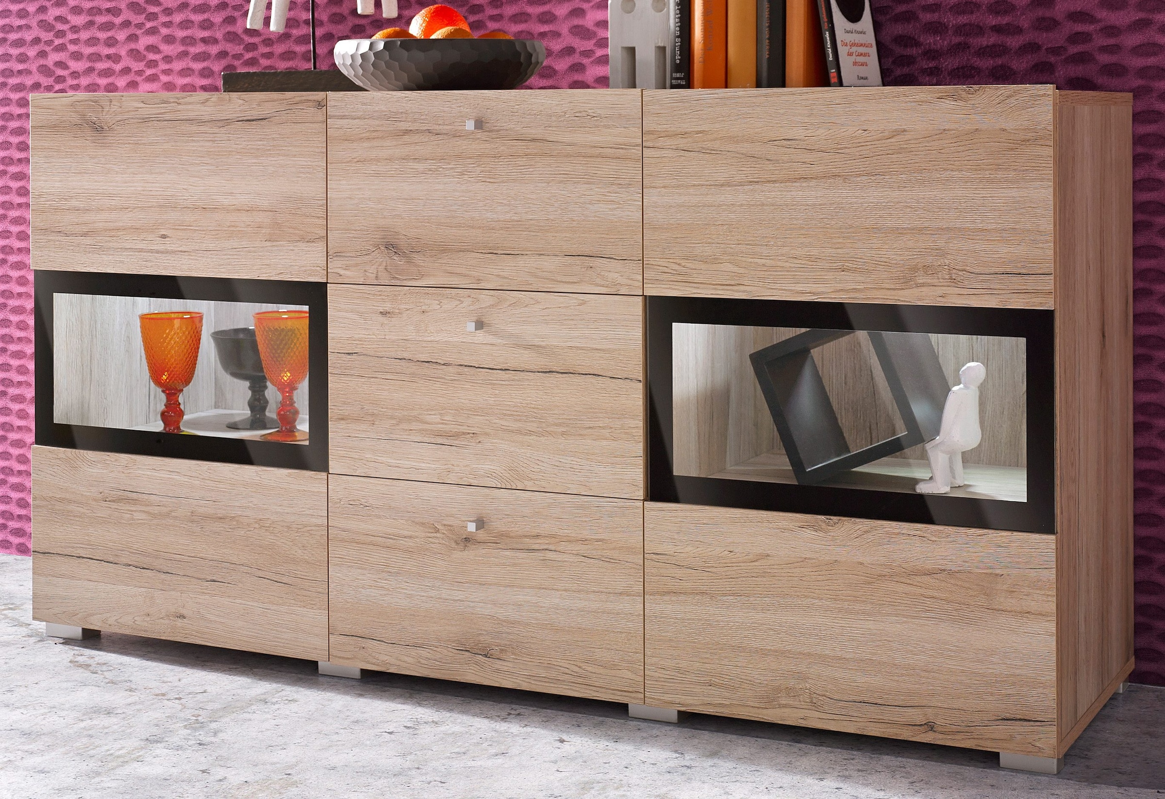 INOSIGN Sideboard »Baros«, Breite 132 cm