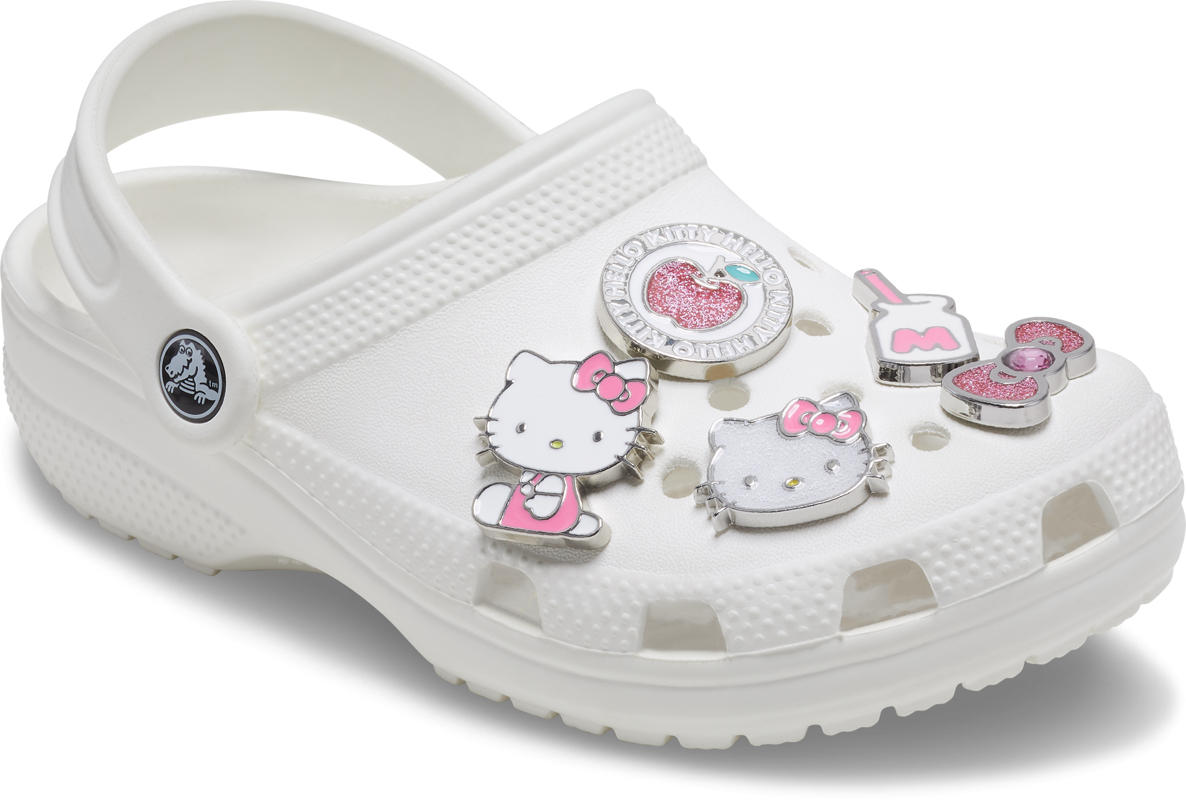 Crocs Schuhanstecker »Jibbitz™ Hello Kitty Friends« Set, Kein Spielzeug. Nicht für Kinder unter 3 Jahren geeignet, 5 Hello Kitty Anstecker, Charm, Anstecker für Crocs Schuhe