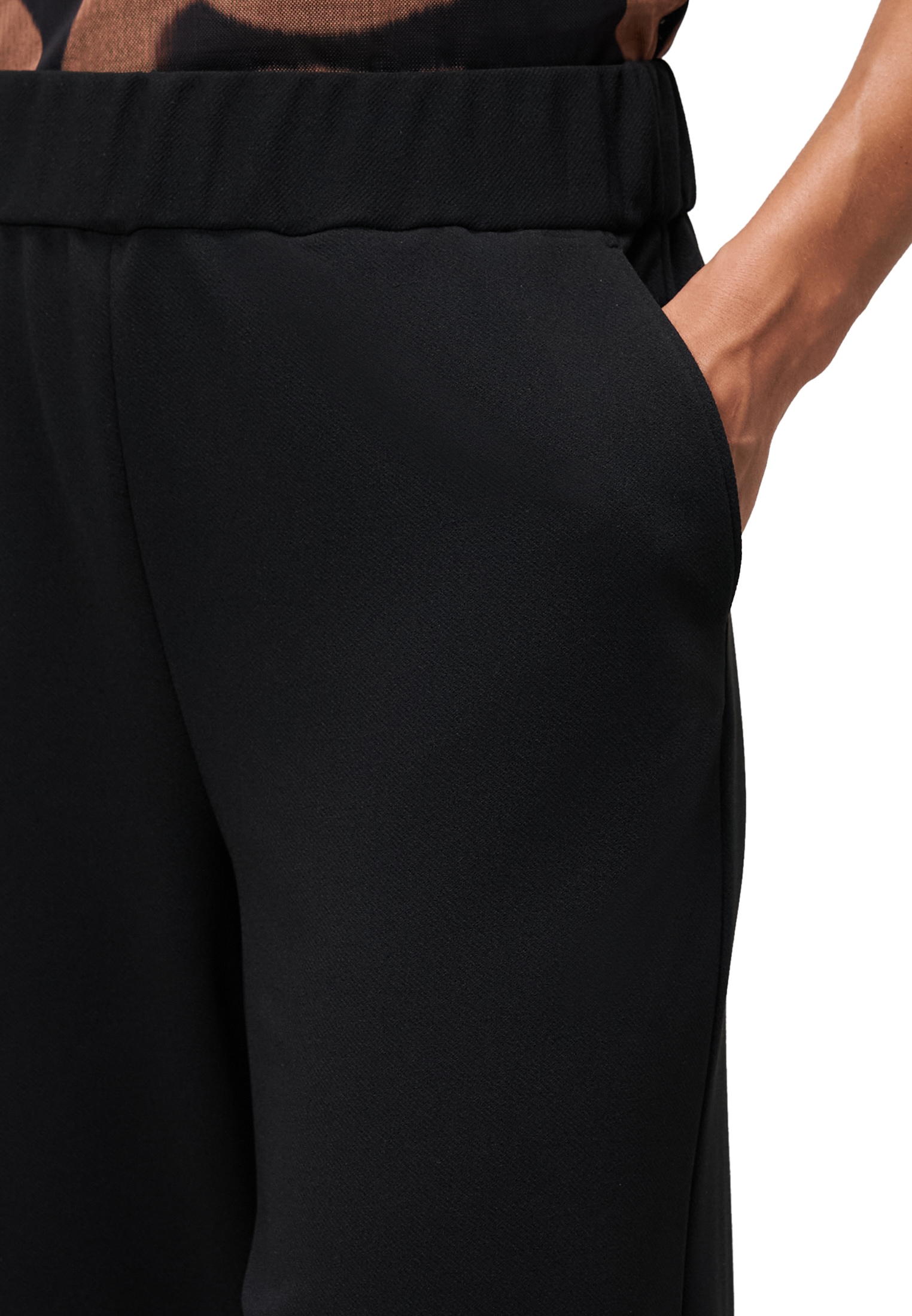 Zero Stoffhose »Stoffhose mit elastischem Bund 30 Inch«