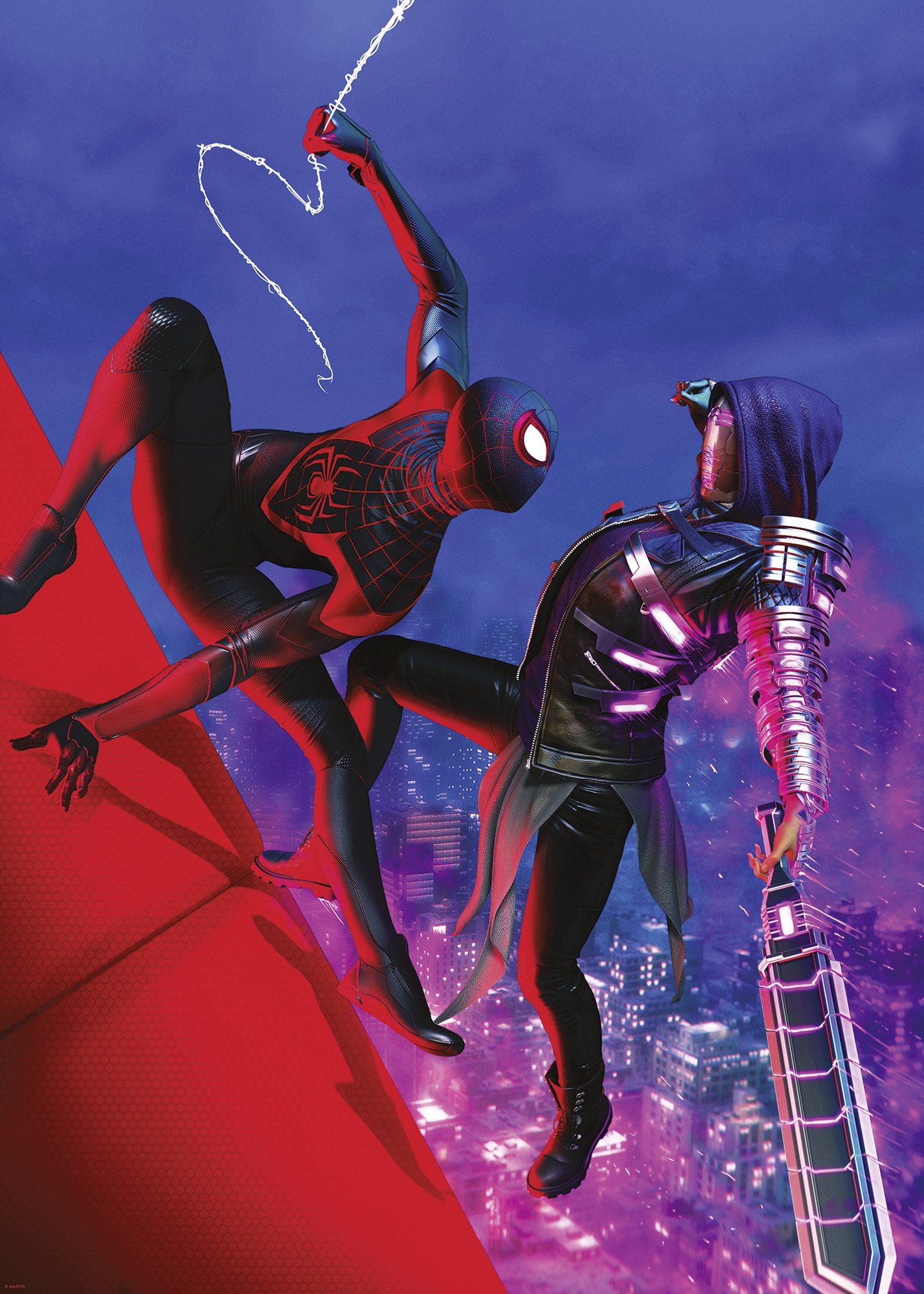 Komar Wandbild »Marvel Spider-Man Fight« Disney Set, 1 Stk. tlg. 50 x 70 cm (Breite x Höhe) - Kinderzimmer, Dekoration