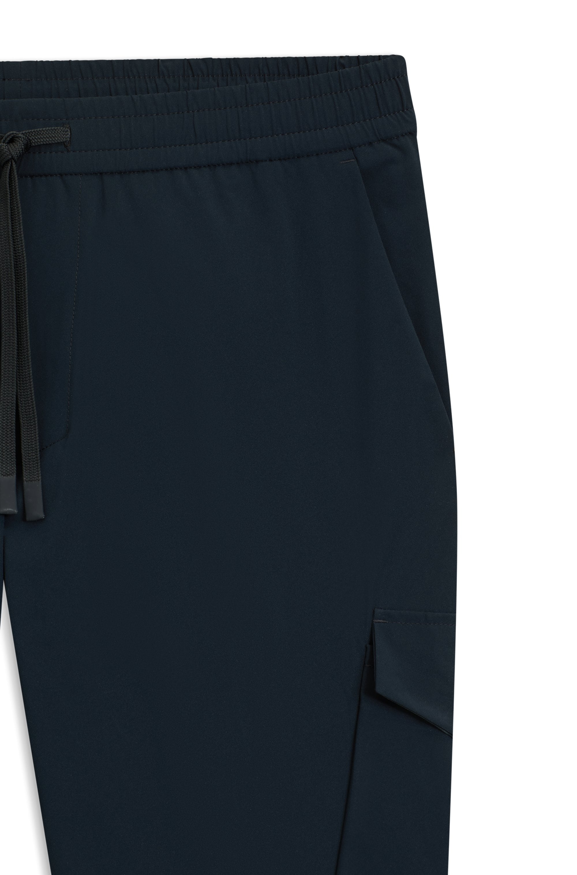 BOSS GREEN Cargohose »T_Urbanex-CargoLight«, mit elastischem Bund und Kordelzug