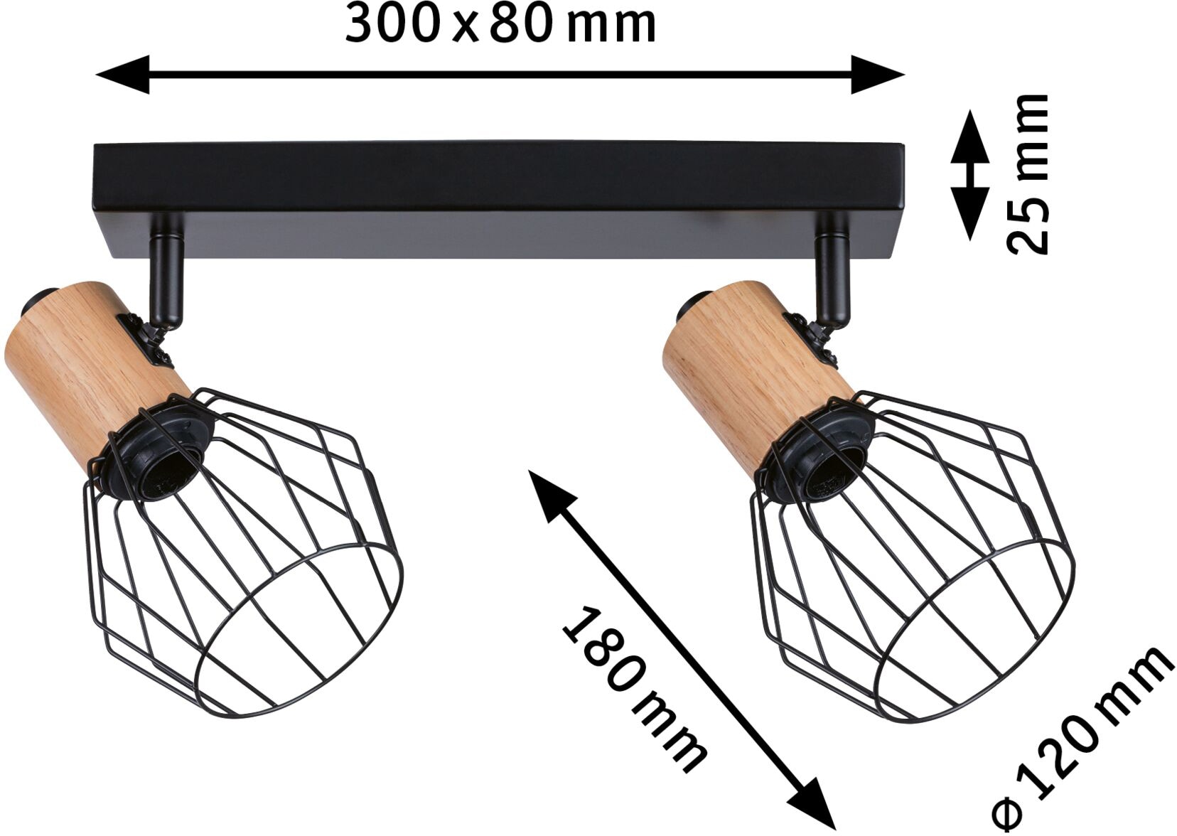 Paulmann Deckenleuchte »Lanka« E14 1 Stk. E14