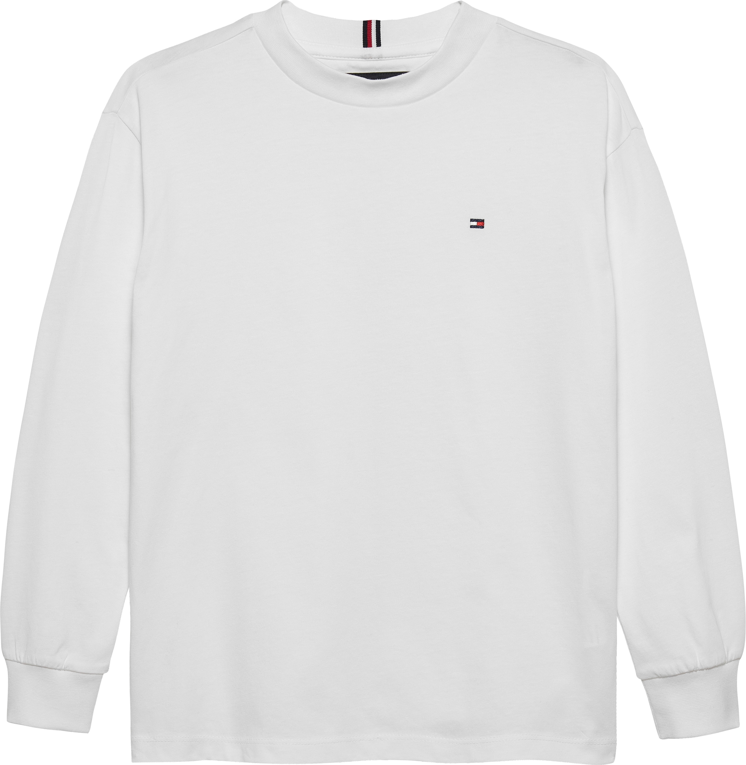 Tommy Hilfiger Langarmshirt »ESSENTIAL T-SHIRT LS« für Kinder bis 16 Jahre, Markenlogo